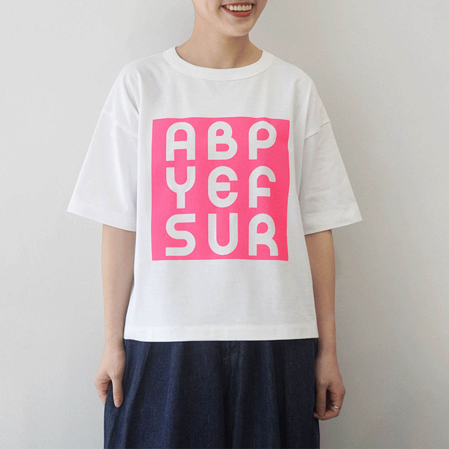 【Insta Live】mao made LOGO IN A SQUARE TEE - 画像1