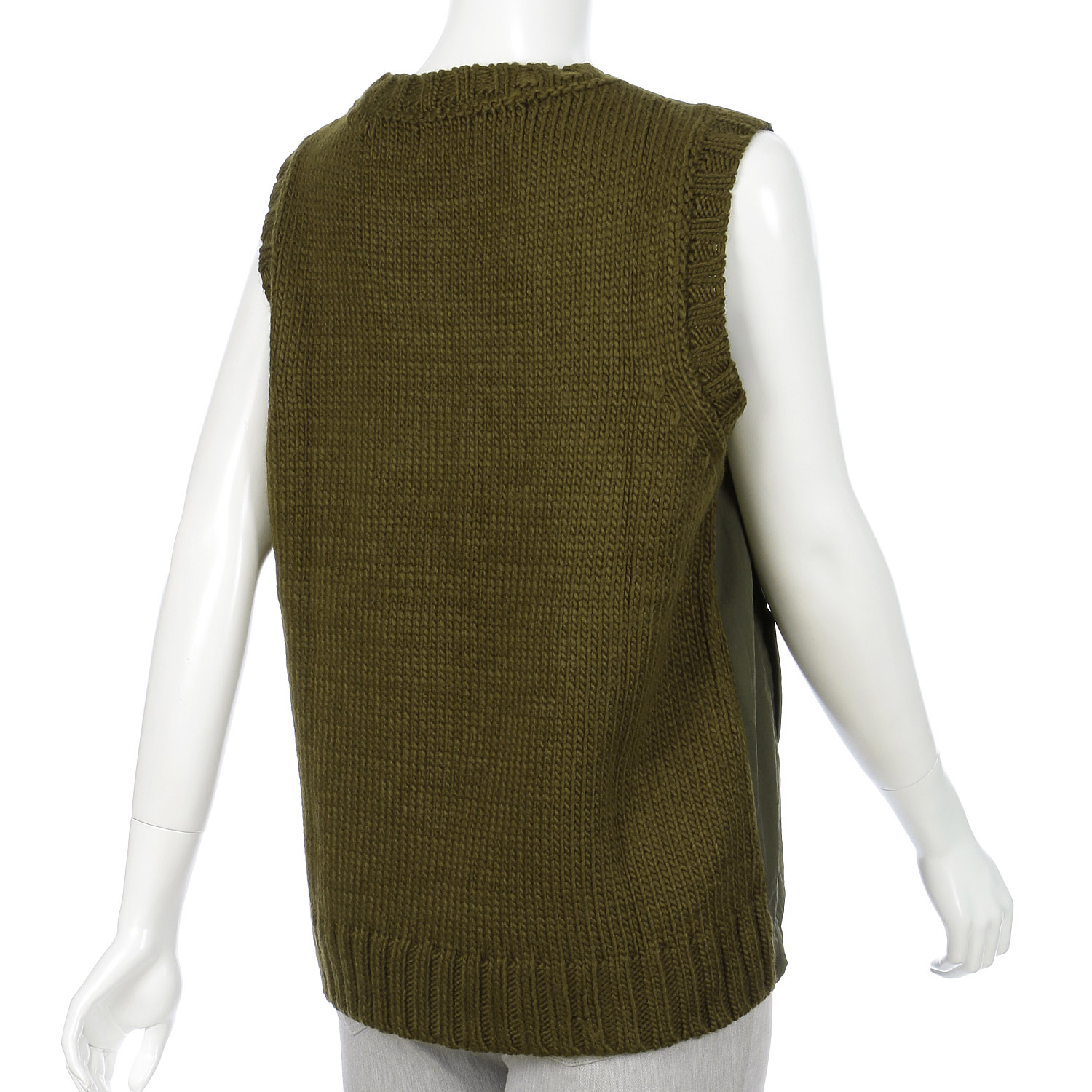 mao made BACKニットベスト - 画像13