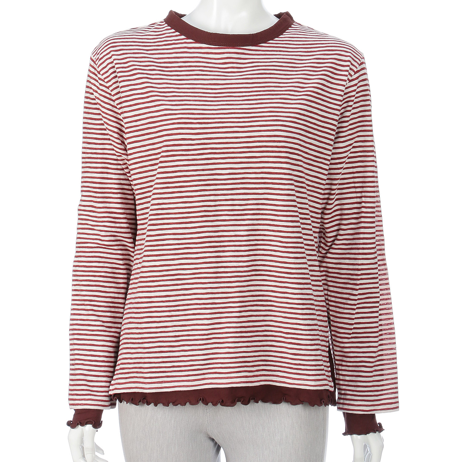 【Insta Live】AUG ボーダーレイヤードTee - 画像3