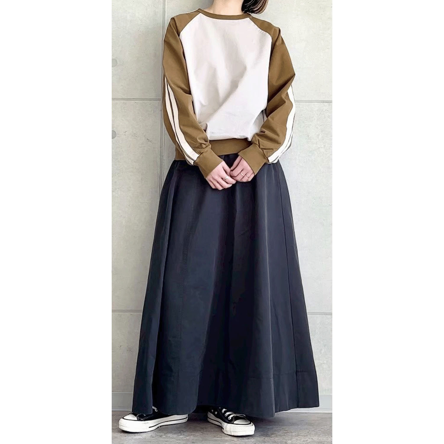 alee 袖ラインプルオーバー - 画像8