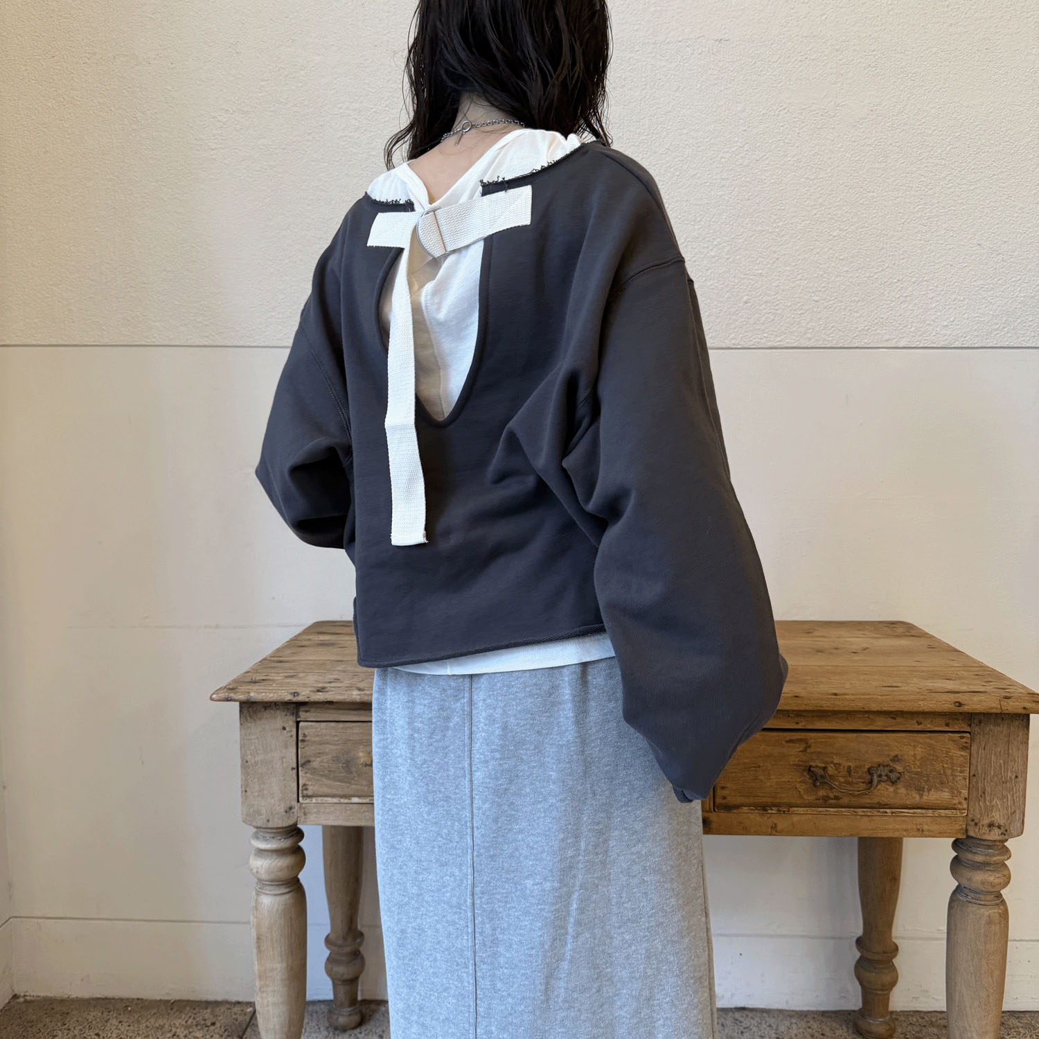 【Insta Live】alee リメイクデザインプルオーバー - 画像7