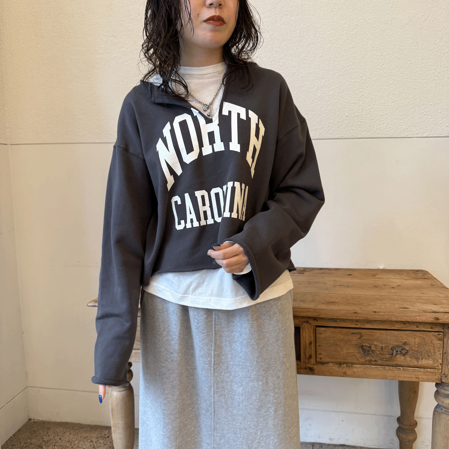 【Insta Live】alee リメイクデザインプルオーバー - 画像1