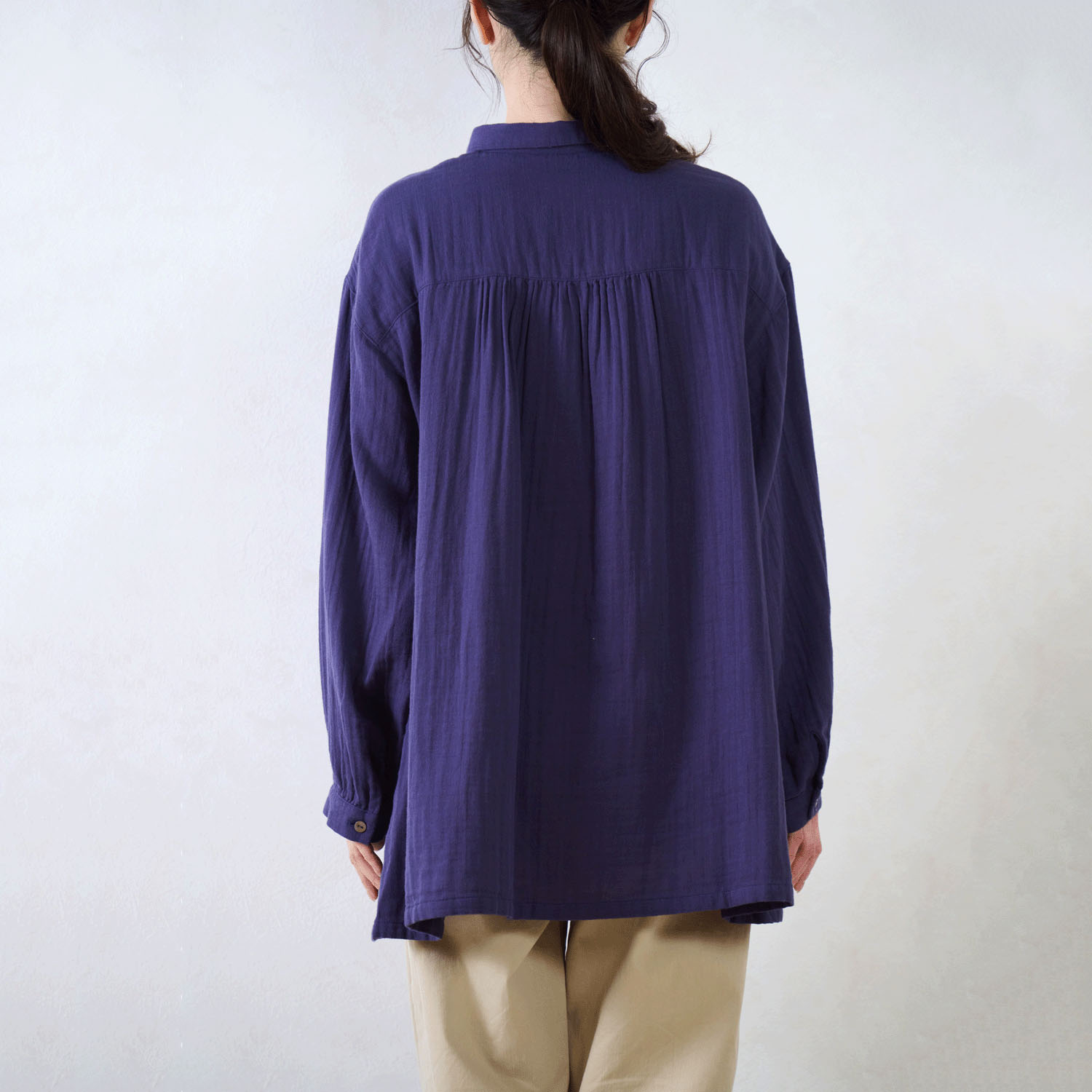 le ciel コットンガーゼチュニック - 画像7