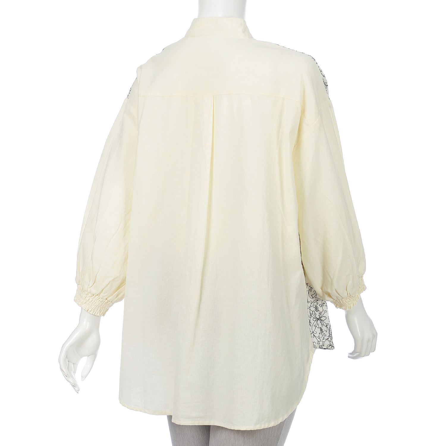 teMite フロント刺繍シャツチュニック - 画像14