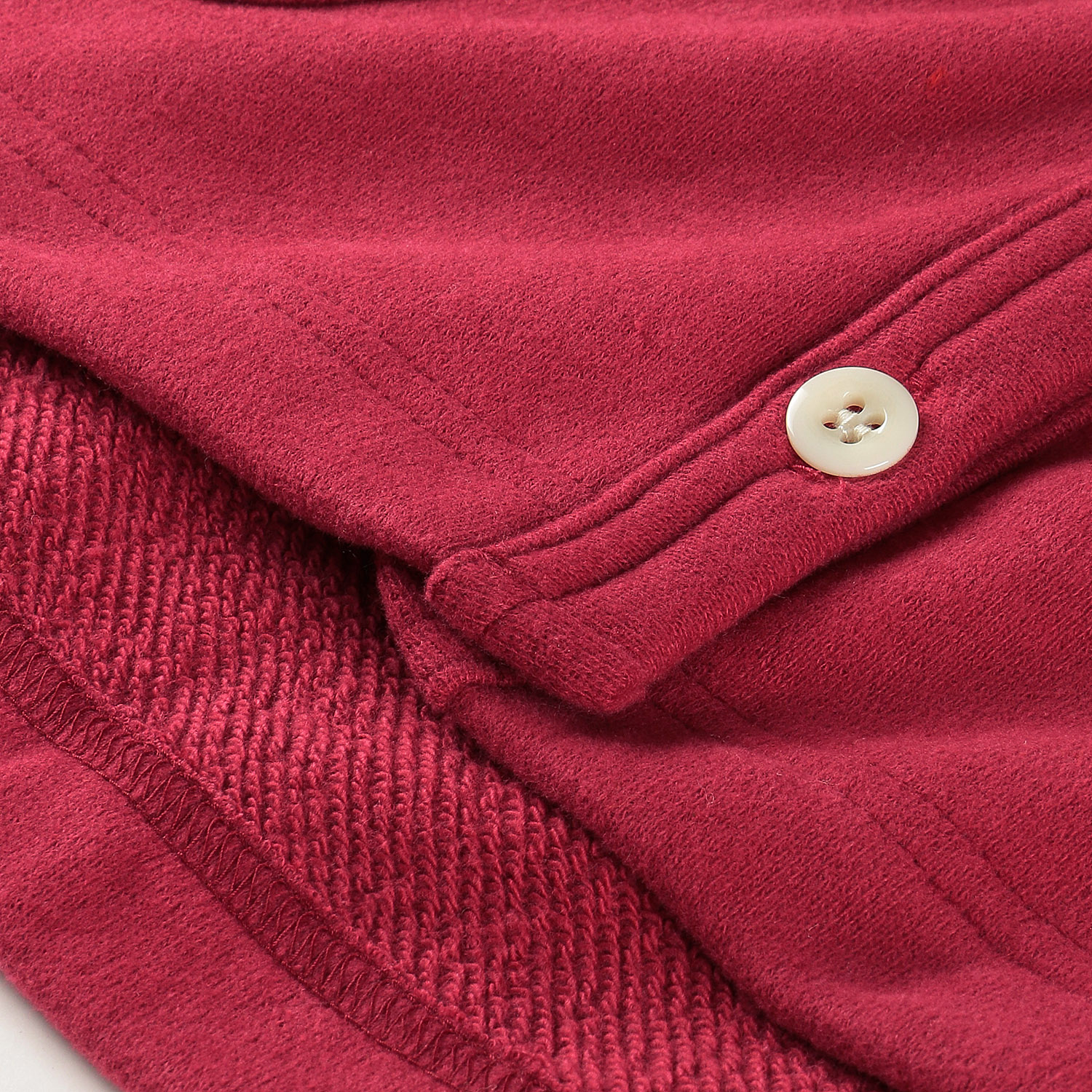 homeworking スウェード裏毛ワイドカーディガン - 画像7