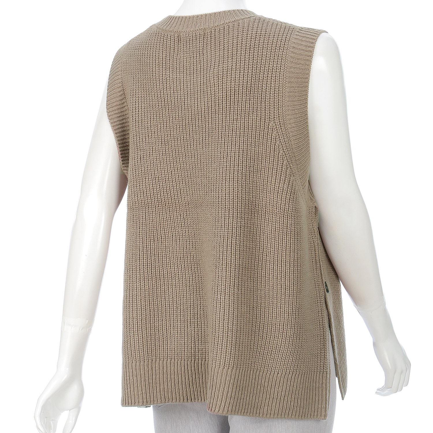 le ciel de demain ウール混ニットベスト - 画像11