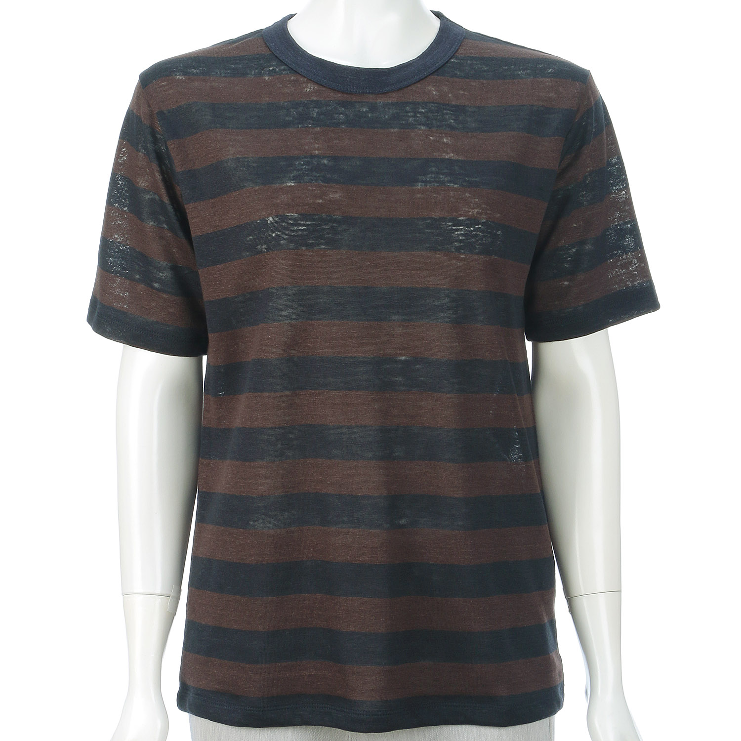 【Insta Live】mao made ハーフスリーブ スタンダードしましまTEE - 画像7