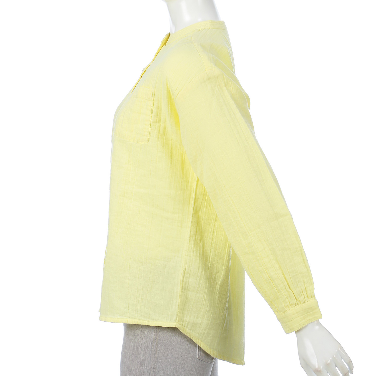 Fanaka ダブルガーゼシャツブラウス - 画像7