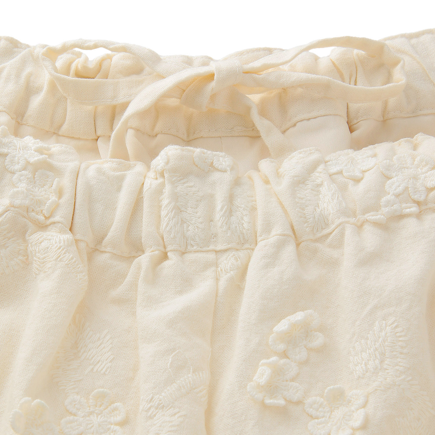 teMite 立体刺繍ワイドパンツ - 画像16