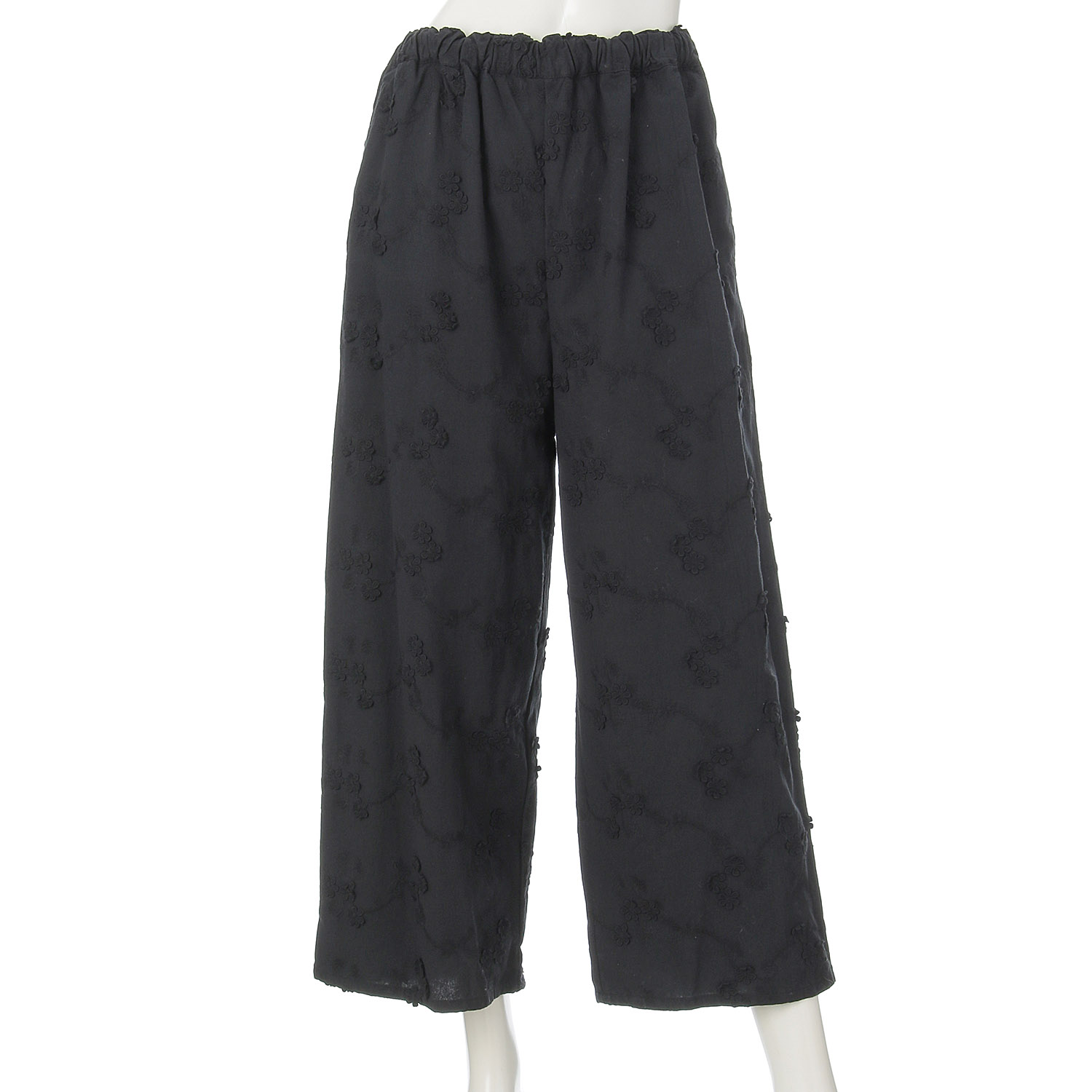 teMite 立体刺繍ワイドパンツ - 画像10