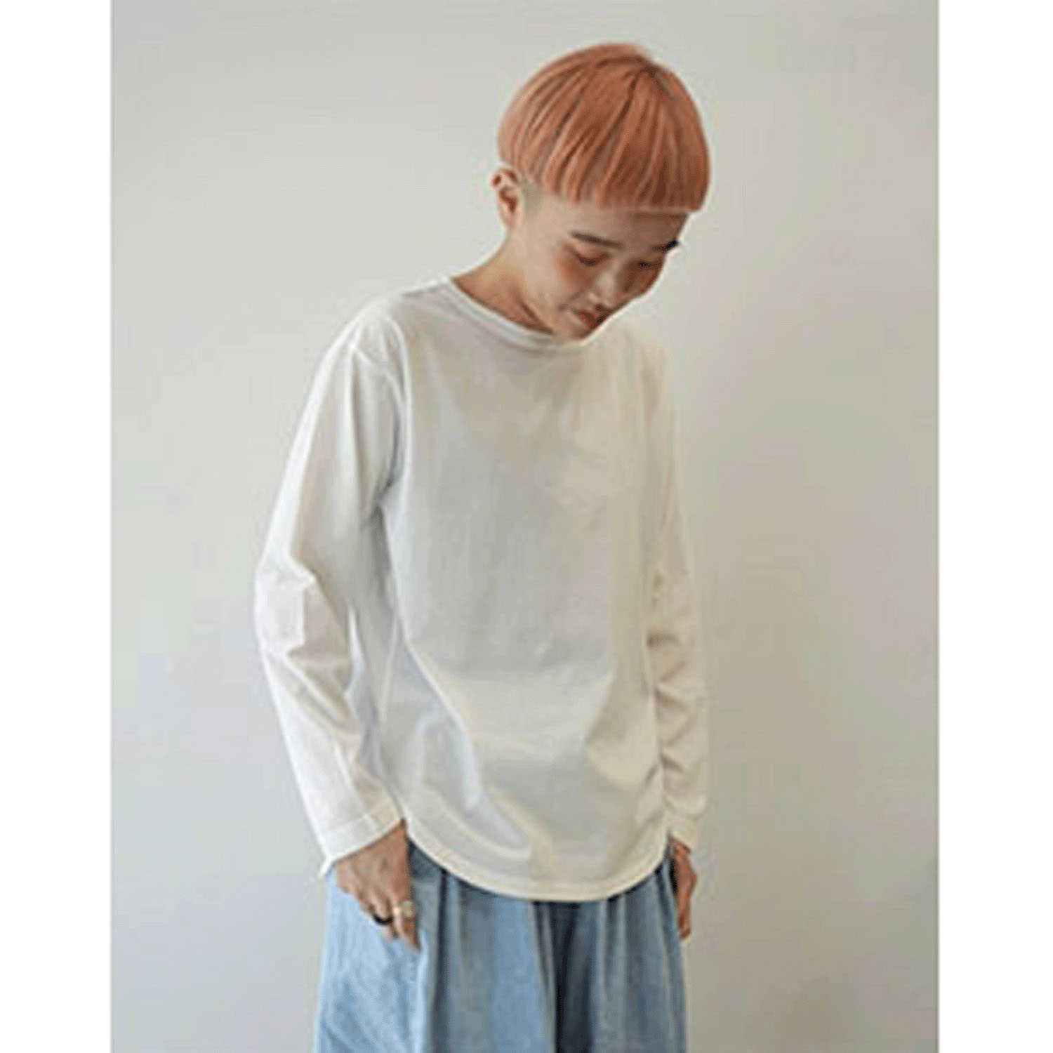 mao made ラウンドヘムTEE - 画像4