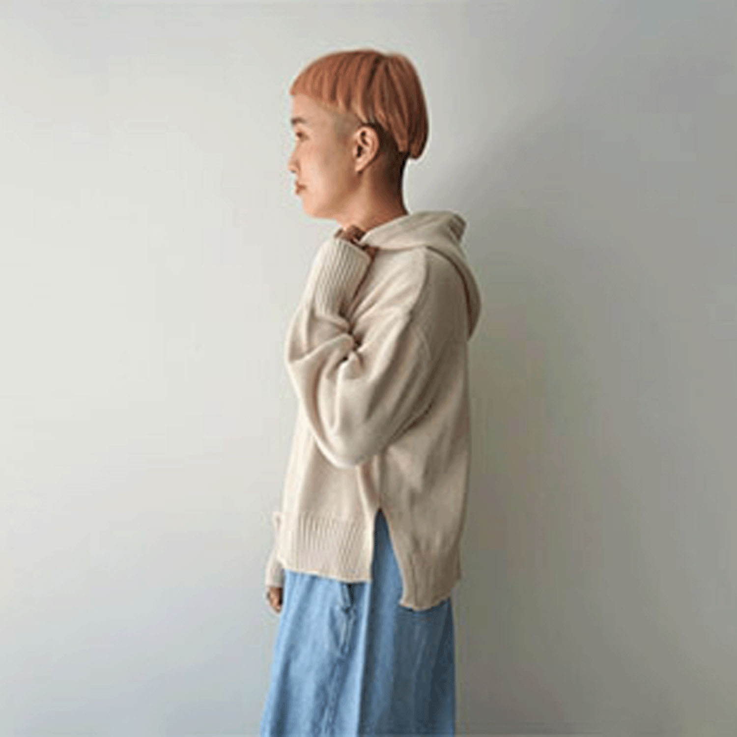 mao made フード付きプルオーバー - 画像8