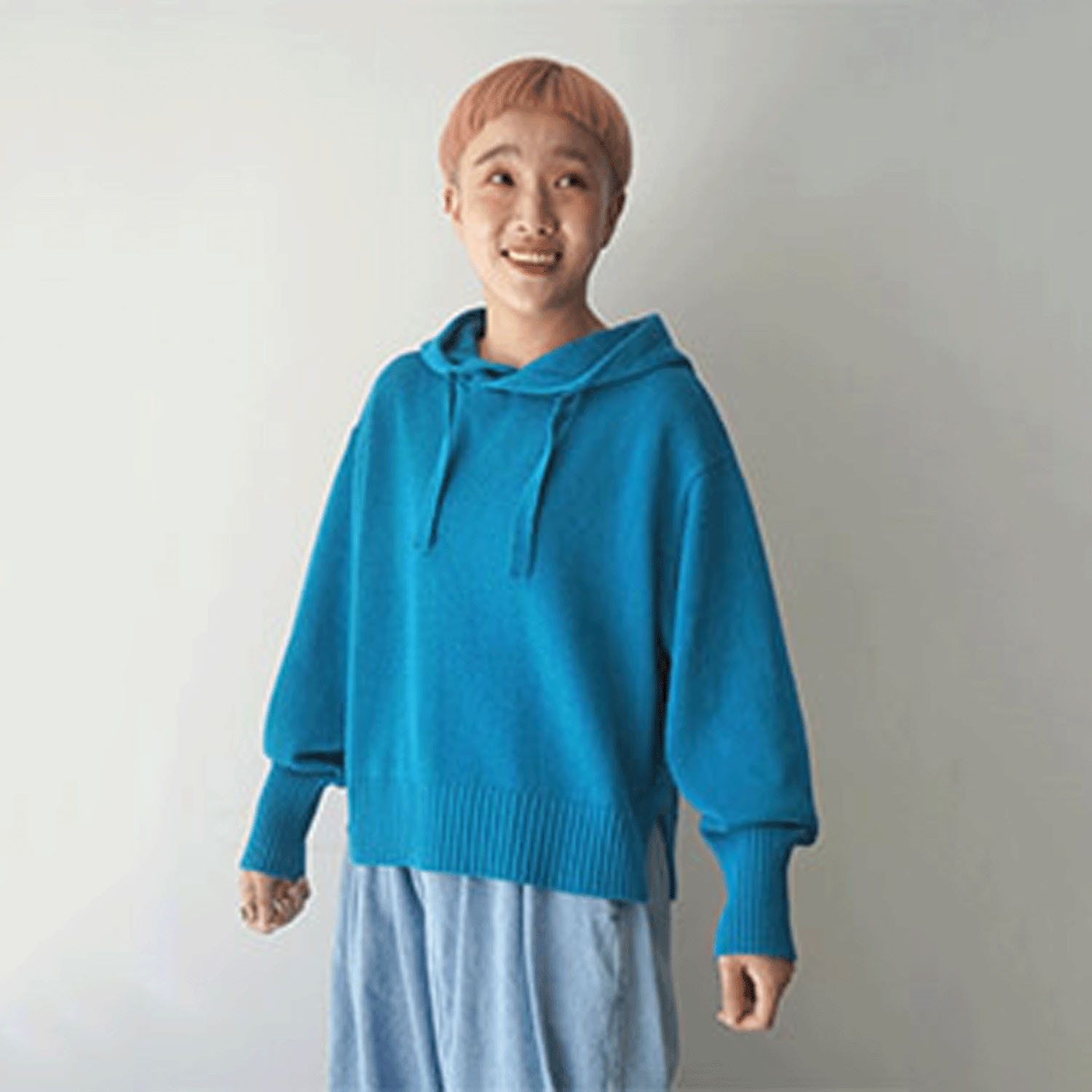 mao made フード付きプルオーバー - 画像1