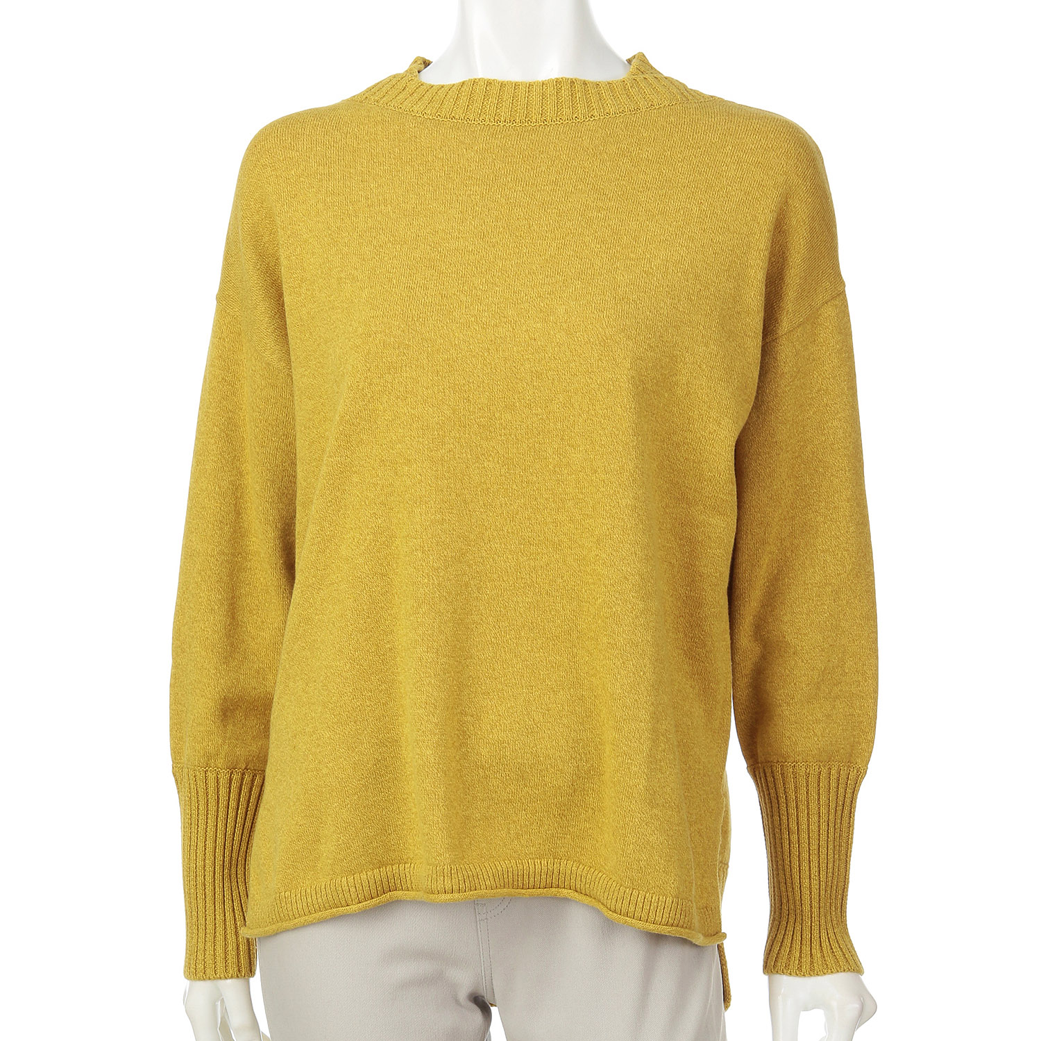 【Insta Live】mao made 異ゲージリブプルオーバー - 画像9