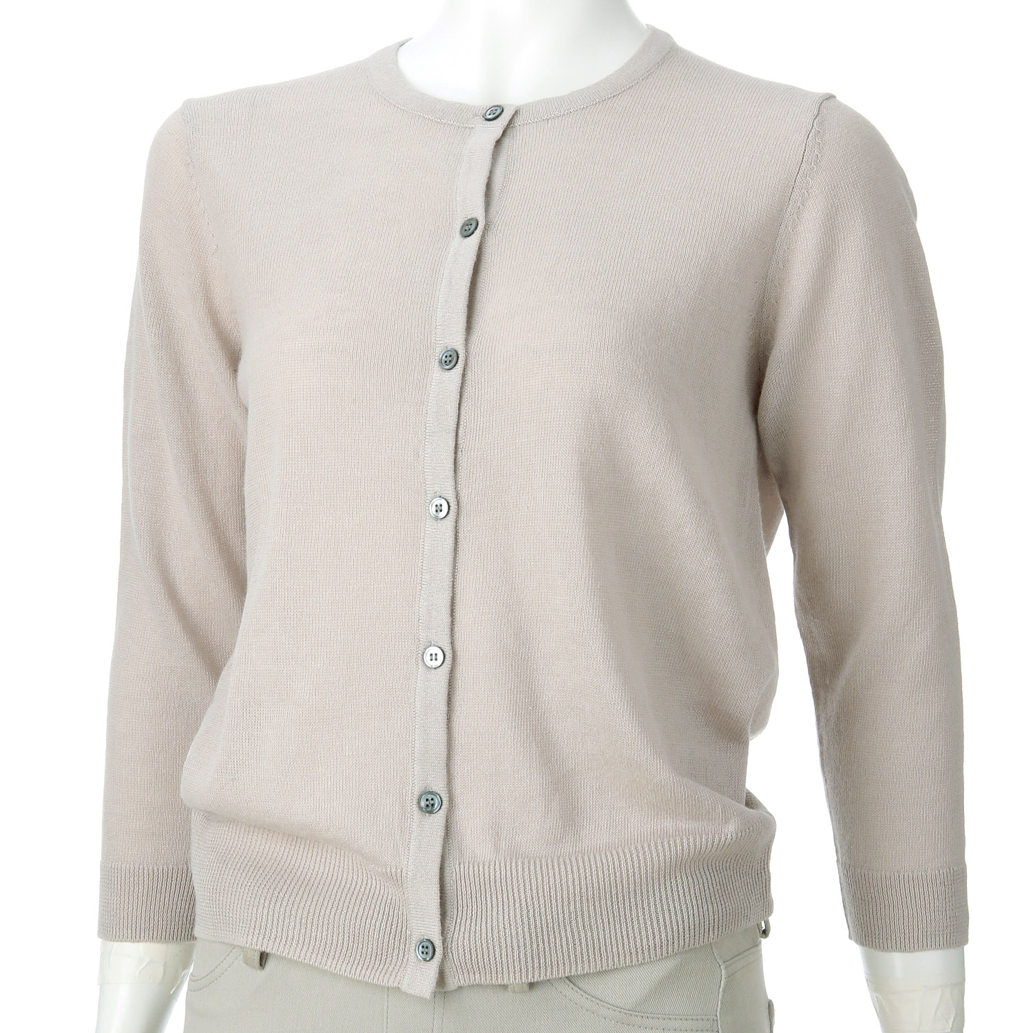 【Insta Live】mao made クルーネックカーディガン - 画像3