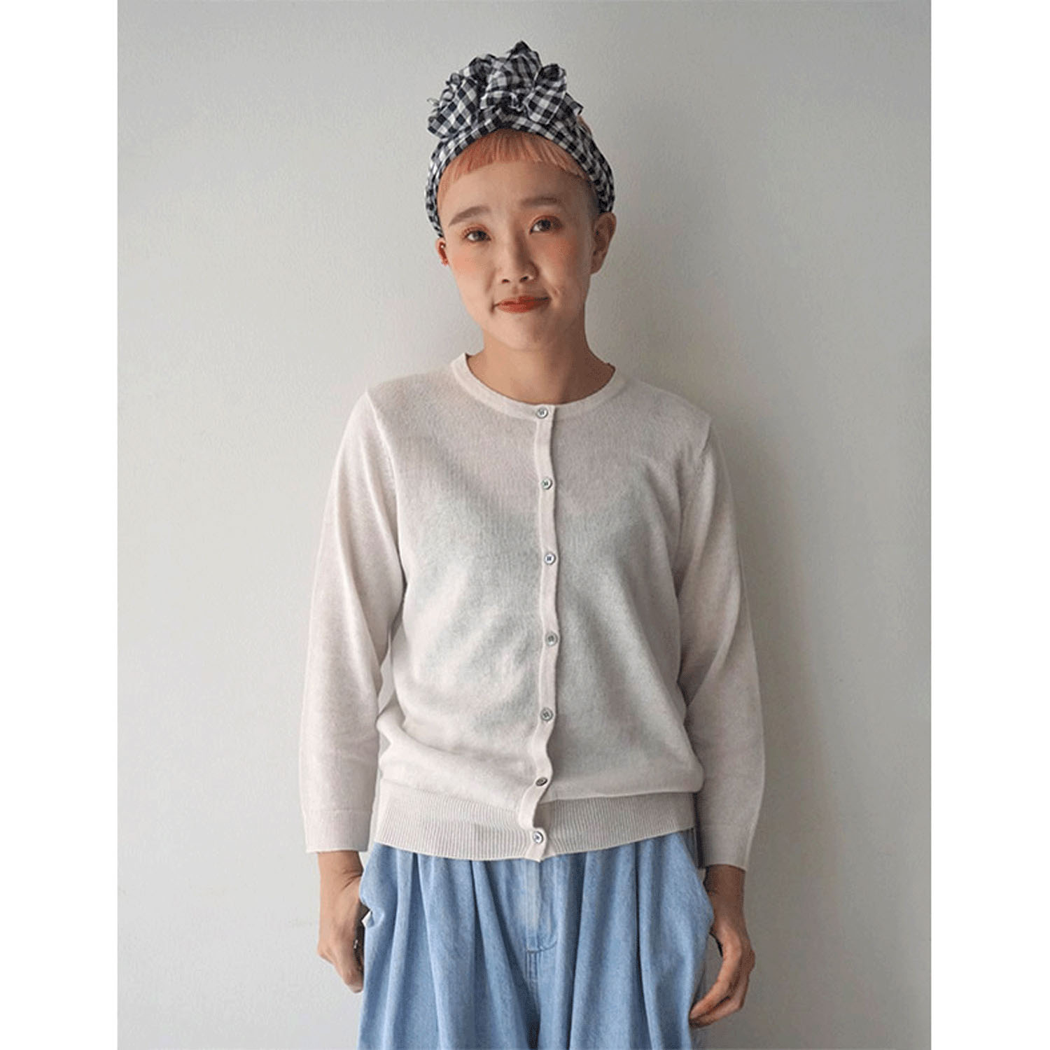 mao made クルーネックカーディガン - 画像5