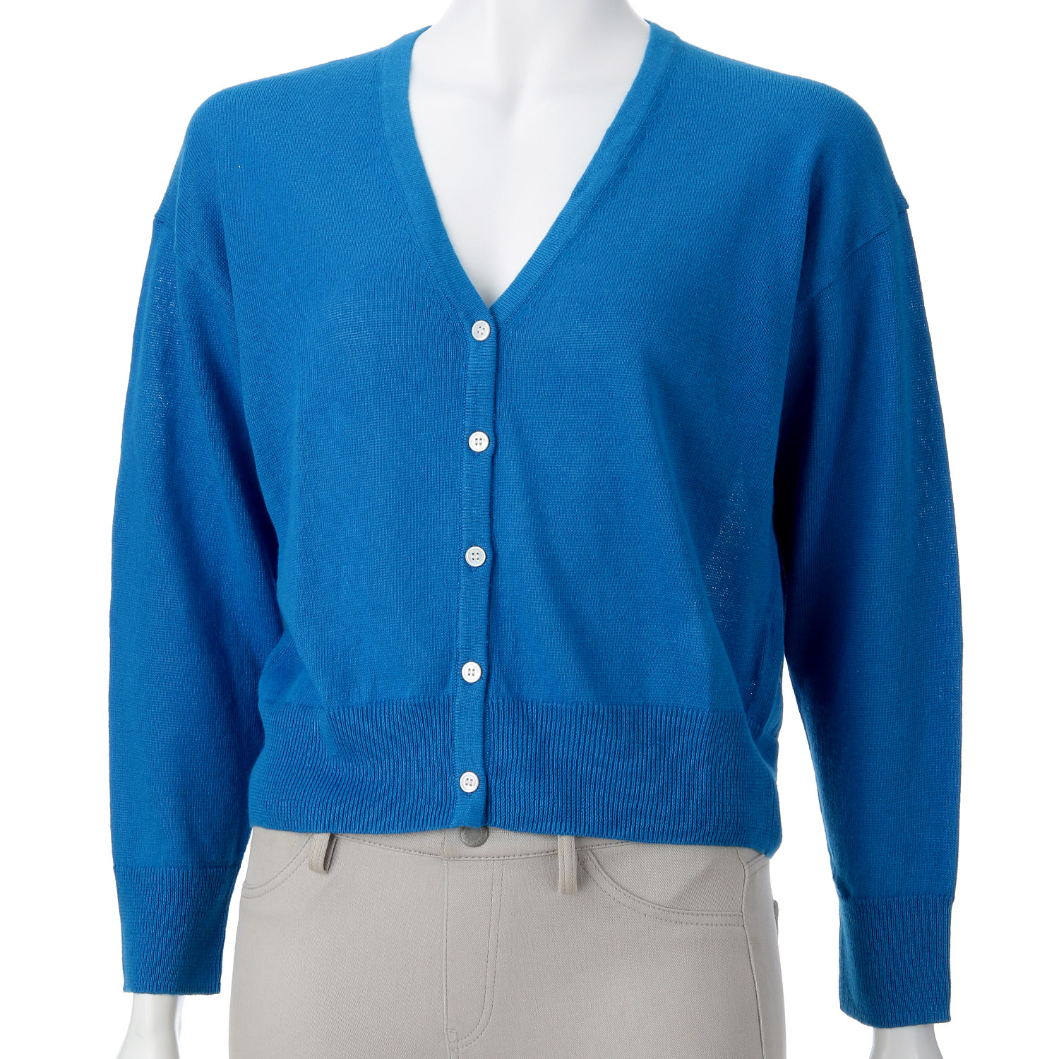 mao made Vネッククロップド丈カーディガン - 画像17