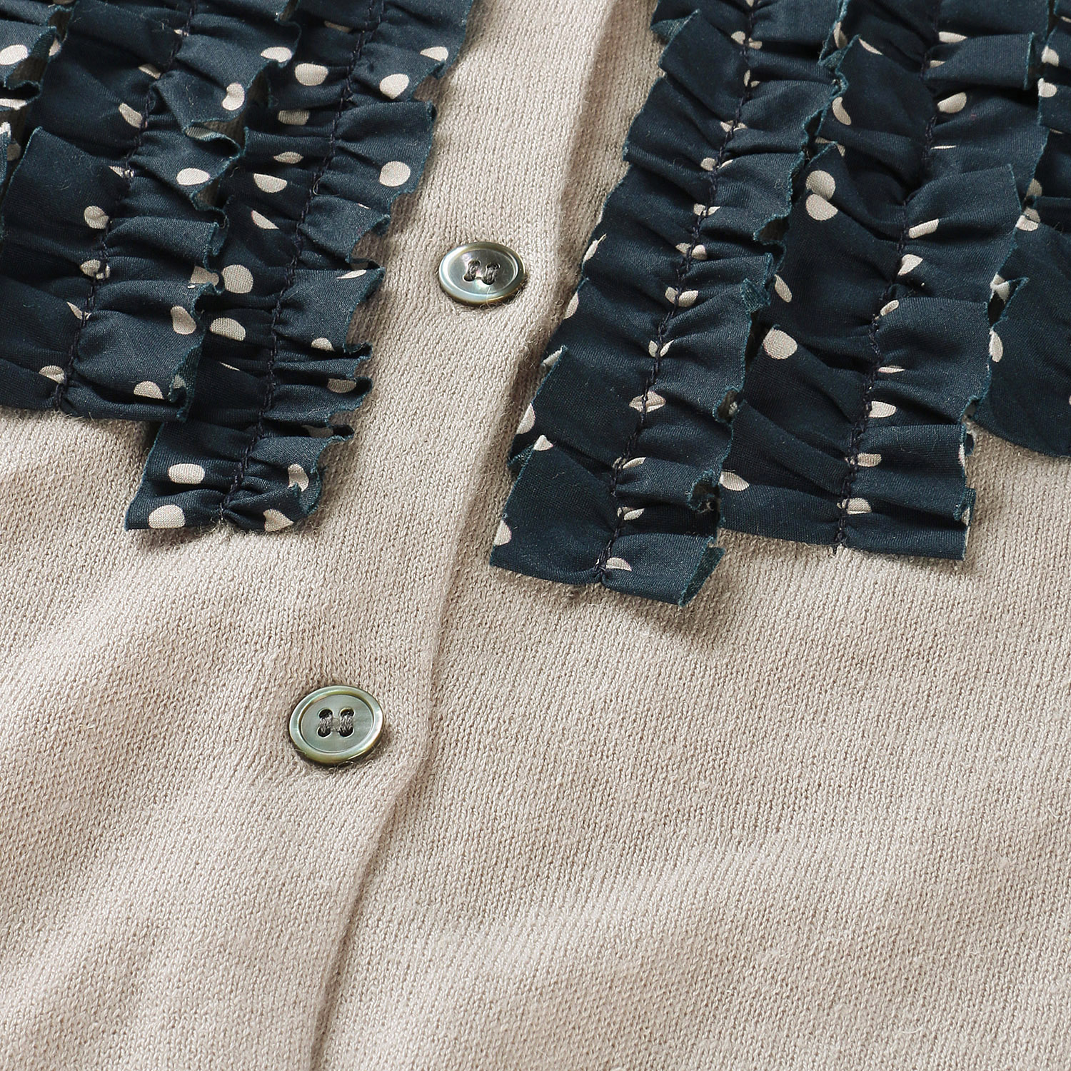 mao made ふりふりフリルカーデぃがん（ドット） - 画像6