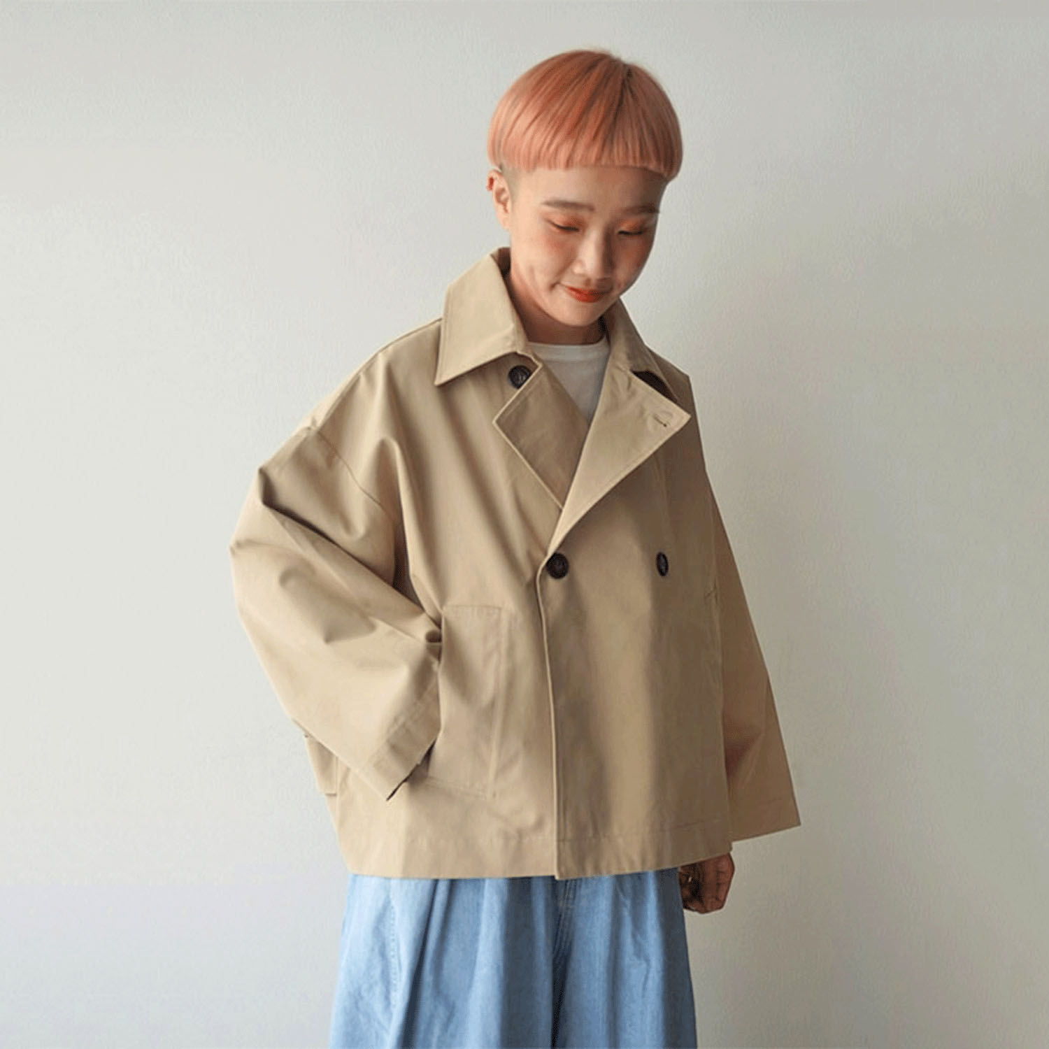 mao made トレンチカラージャケット - 画像3
