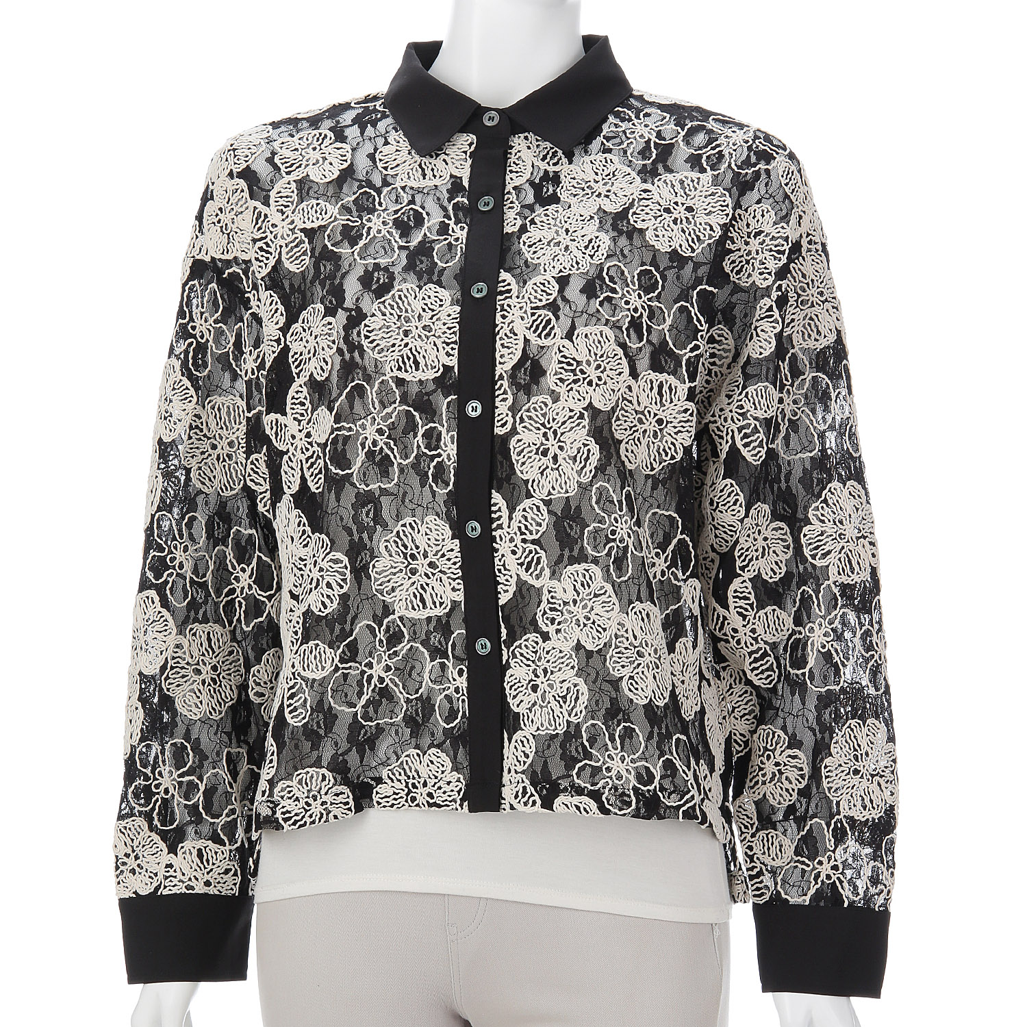 Dona Marie レースブラウス - 画像2