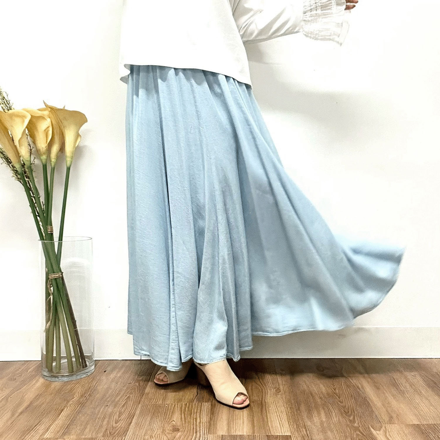 MONiLE デニムロングスカート - 画像4