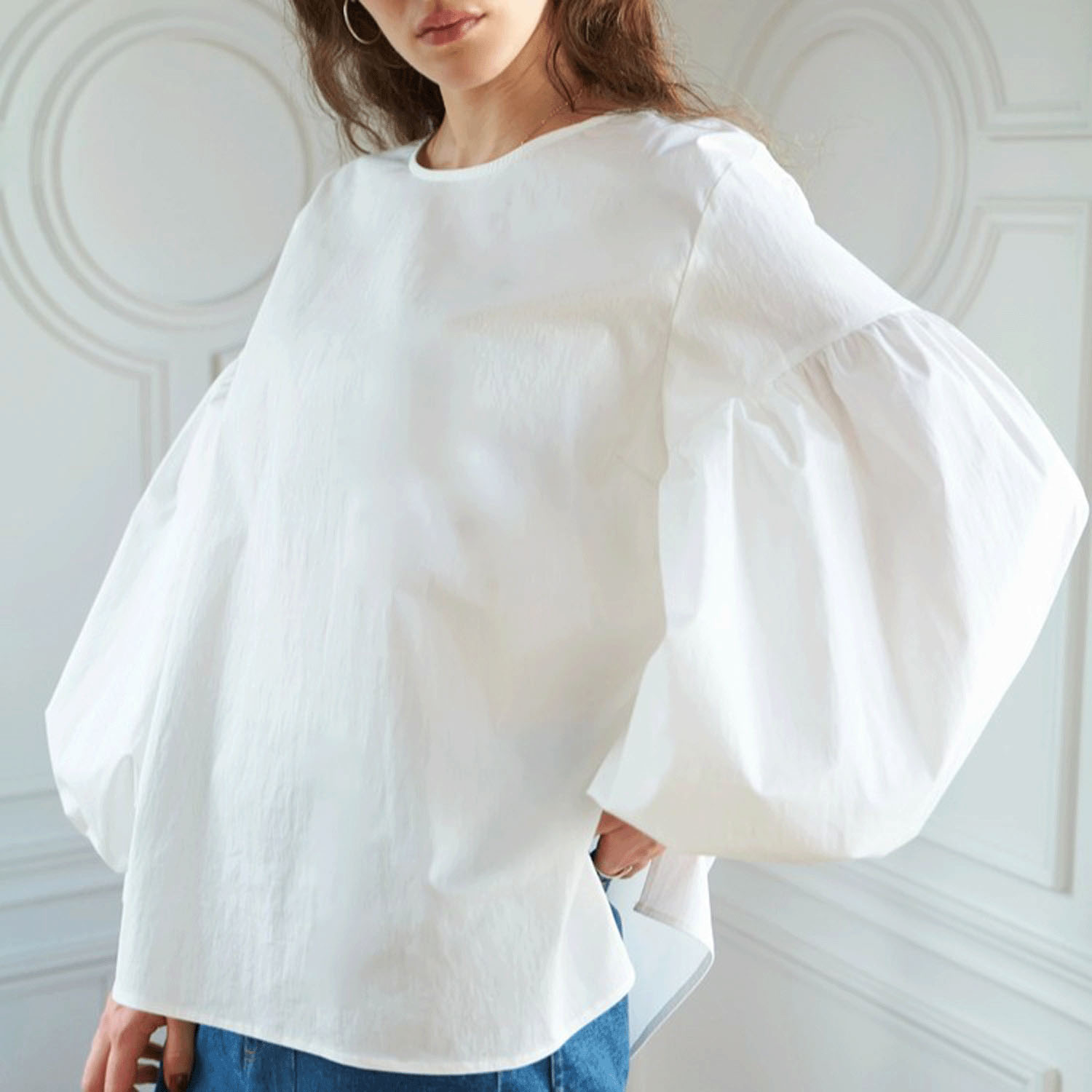 【Insta Live】Brown＆Street ポワンシャツ - 画像5