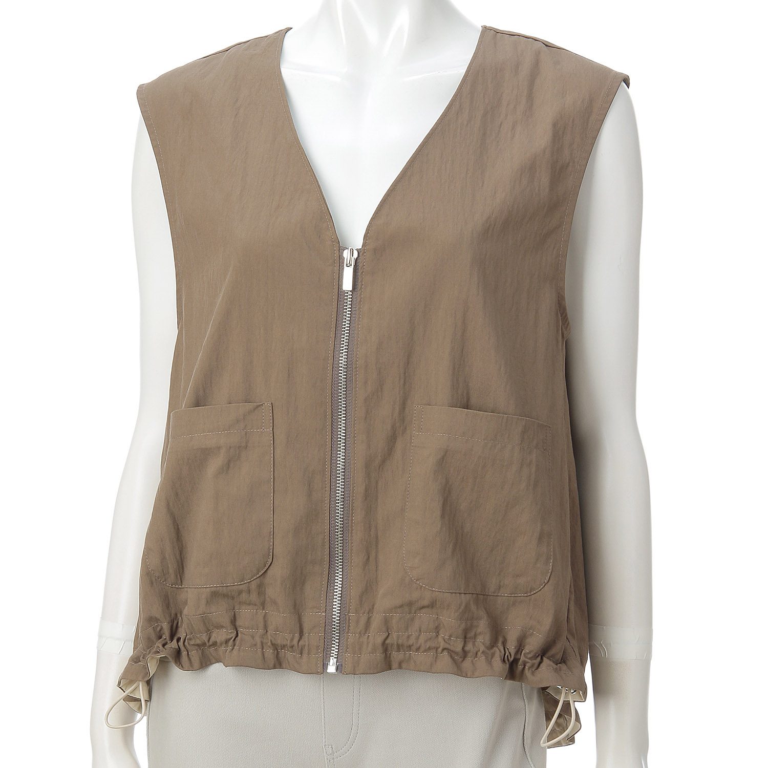 MONiLE ジップベスト - 画像9