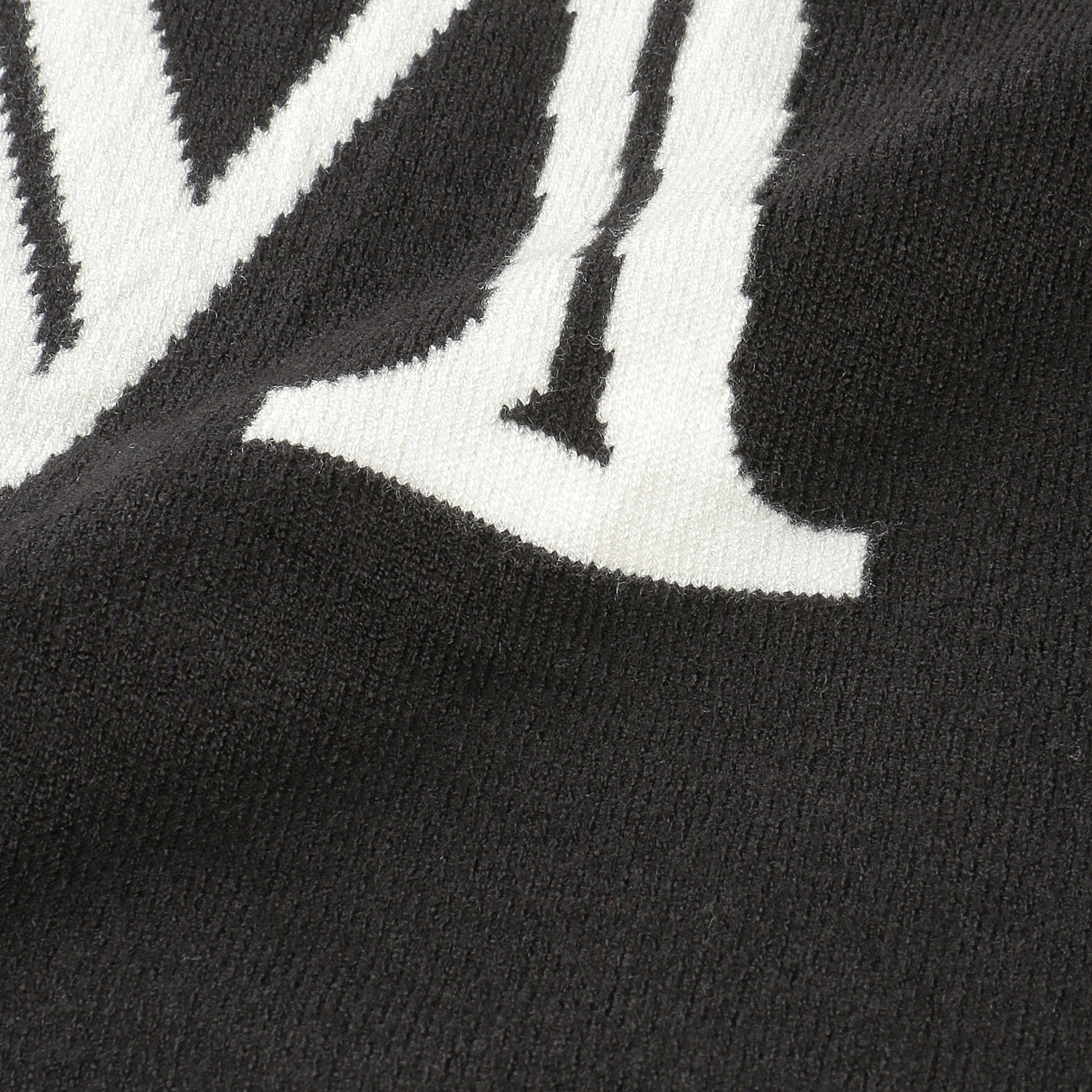 【Insta Live】MONiLE ロゴジャカード半袖ニット - 画像9