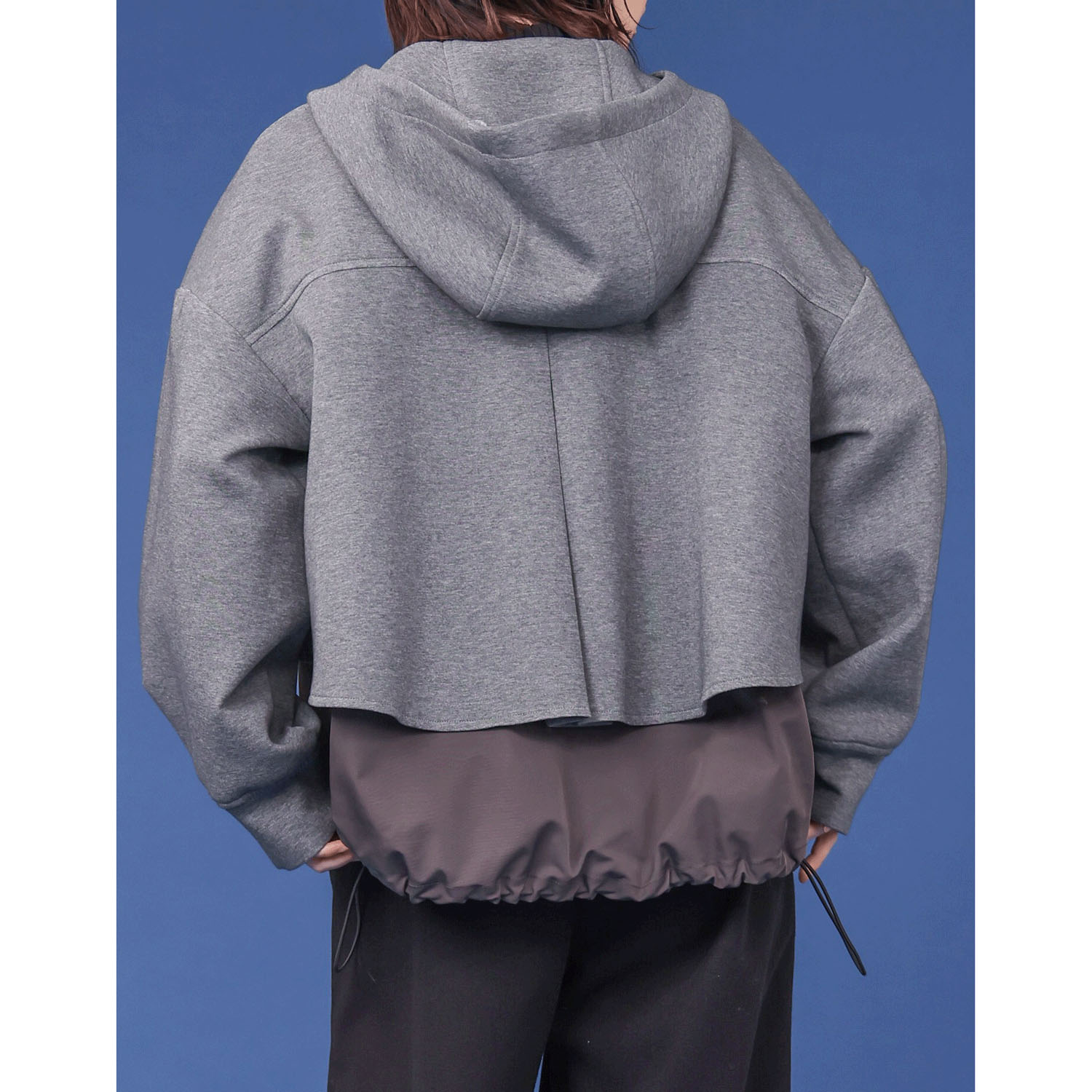 【Insta Live】trois ダンボールフーディーブルゾン - 画像9