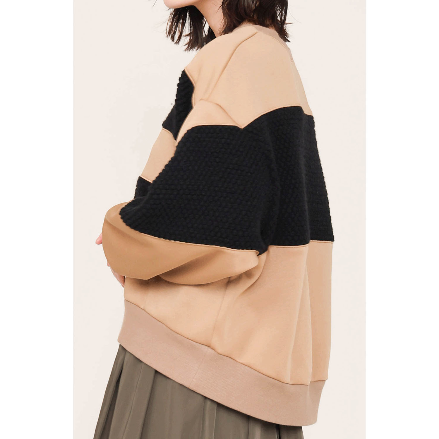 trois サーキュラニット×ポップコーンプルオーバー - 画像8