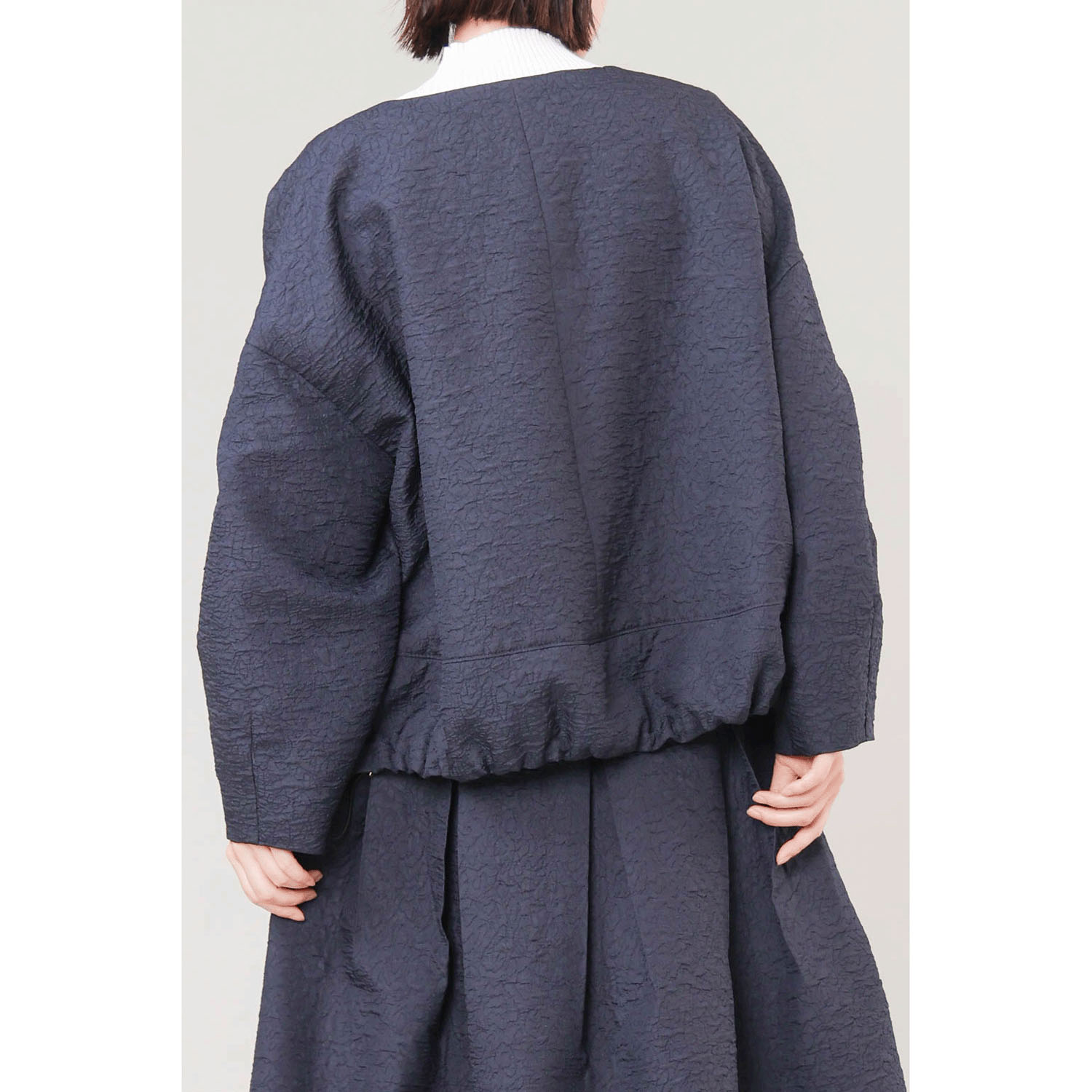 trois ふくれジャカードショートジャケット - 画像13