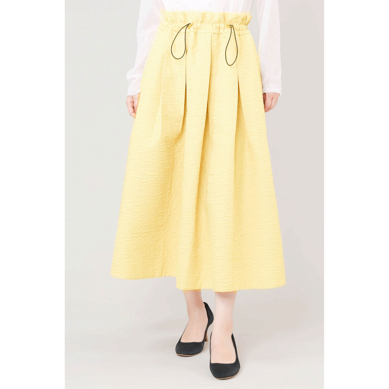 trois ふくれジャカードボリュームスカート - 画像1