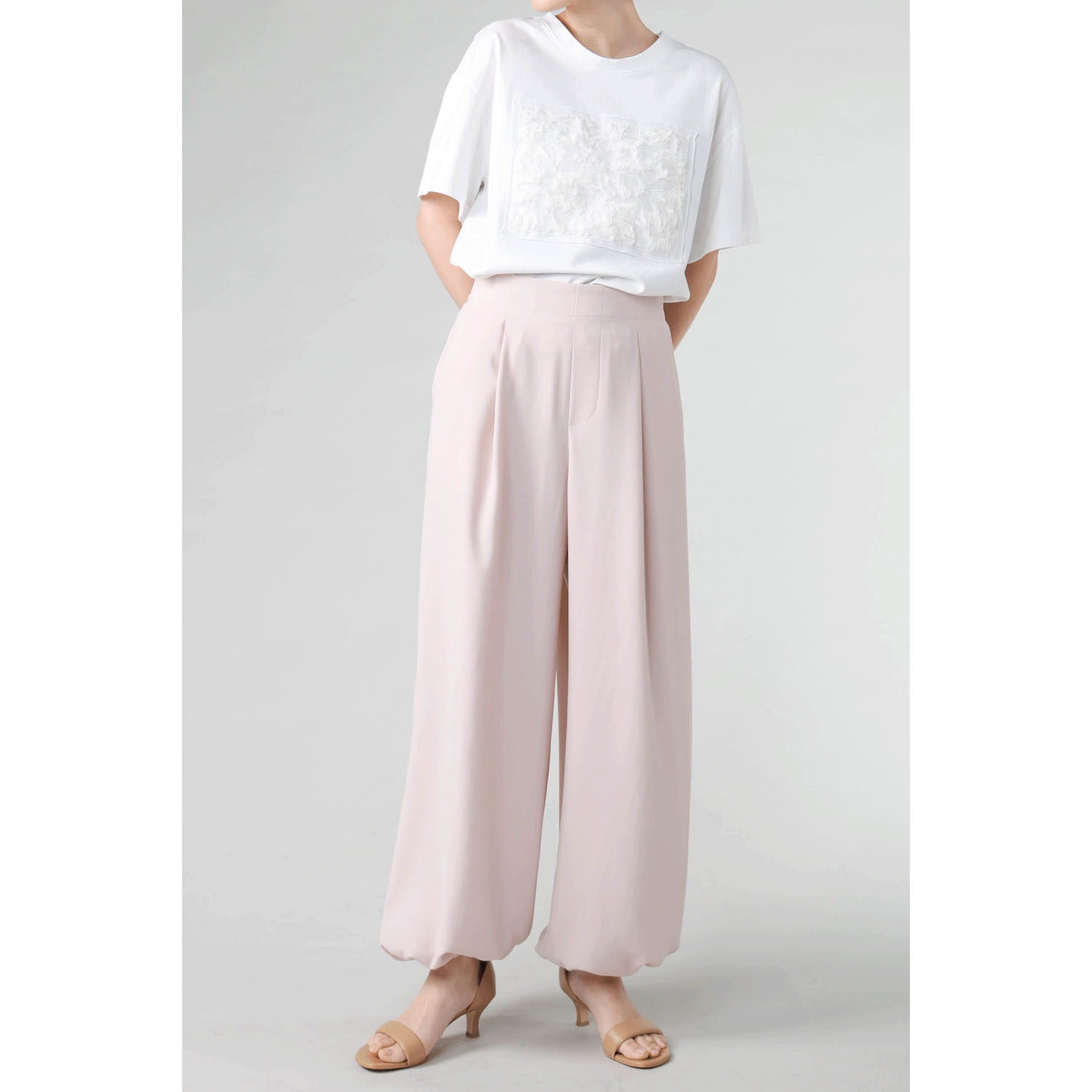 trois ジョーゼットパンツ - 画像7