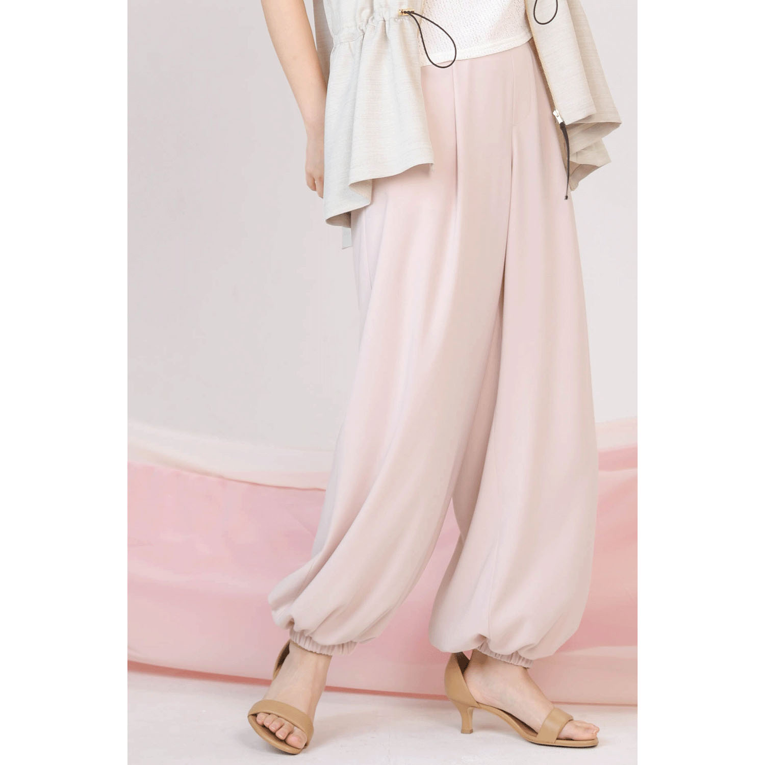 trois ジョーゼットパンツ - 画像8