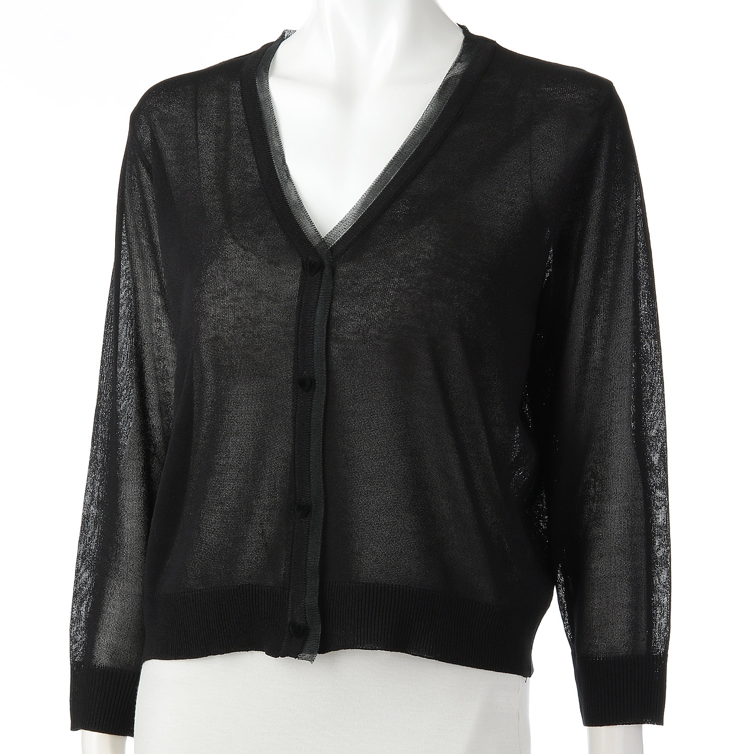 ハートボタンニットカーデ - 画像3