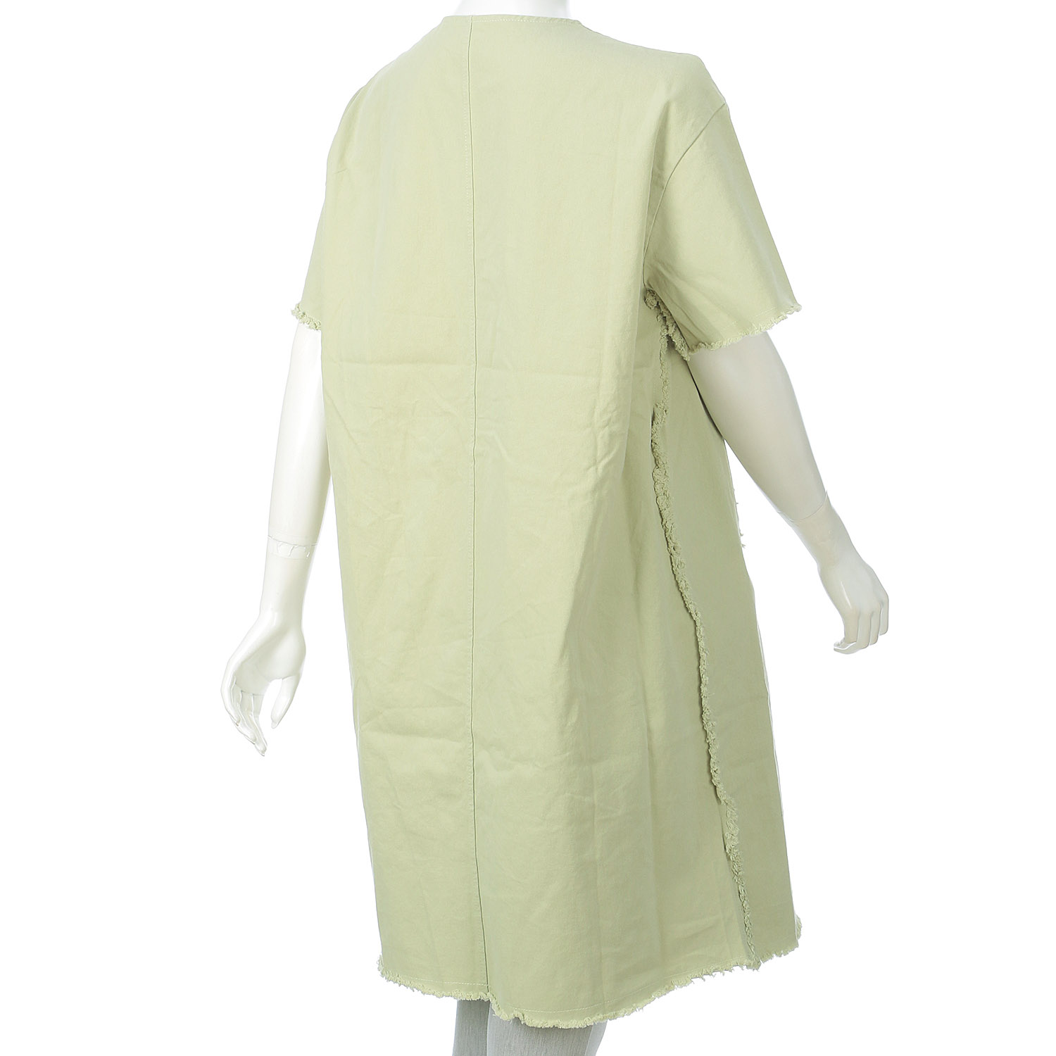 袖裾フリンジチュニック - 画像6