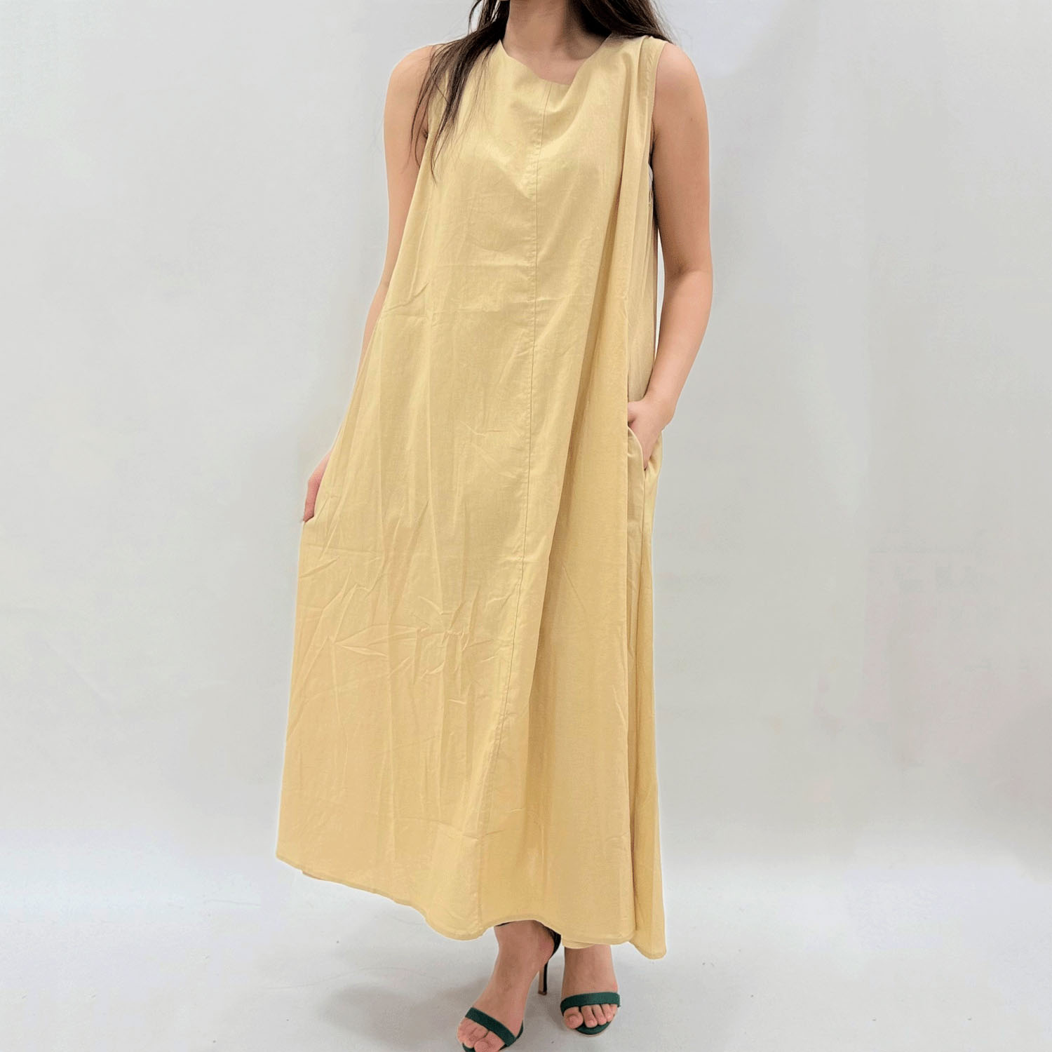 無地ワンピース - 画像7