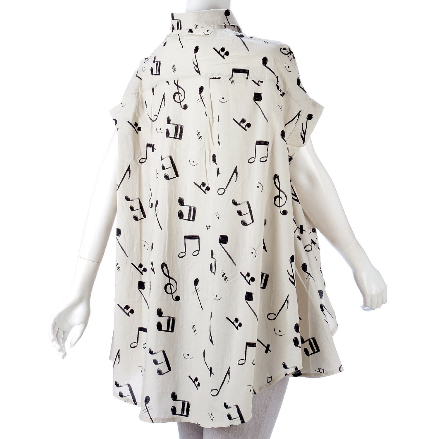 音符ブラウスシャツ - 画像6