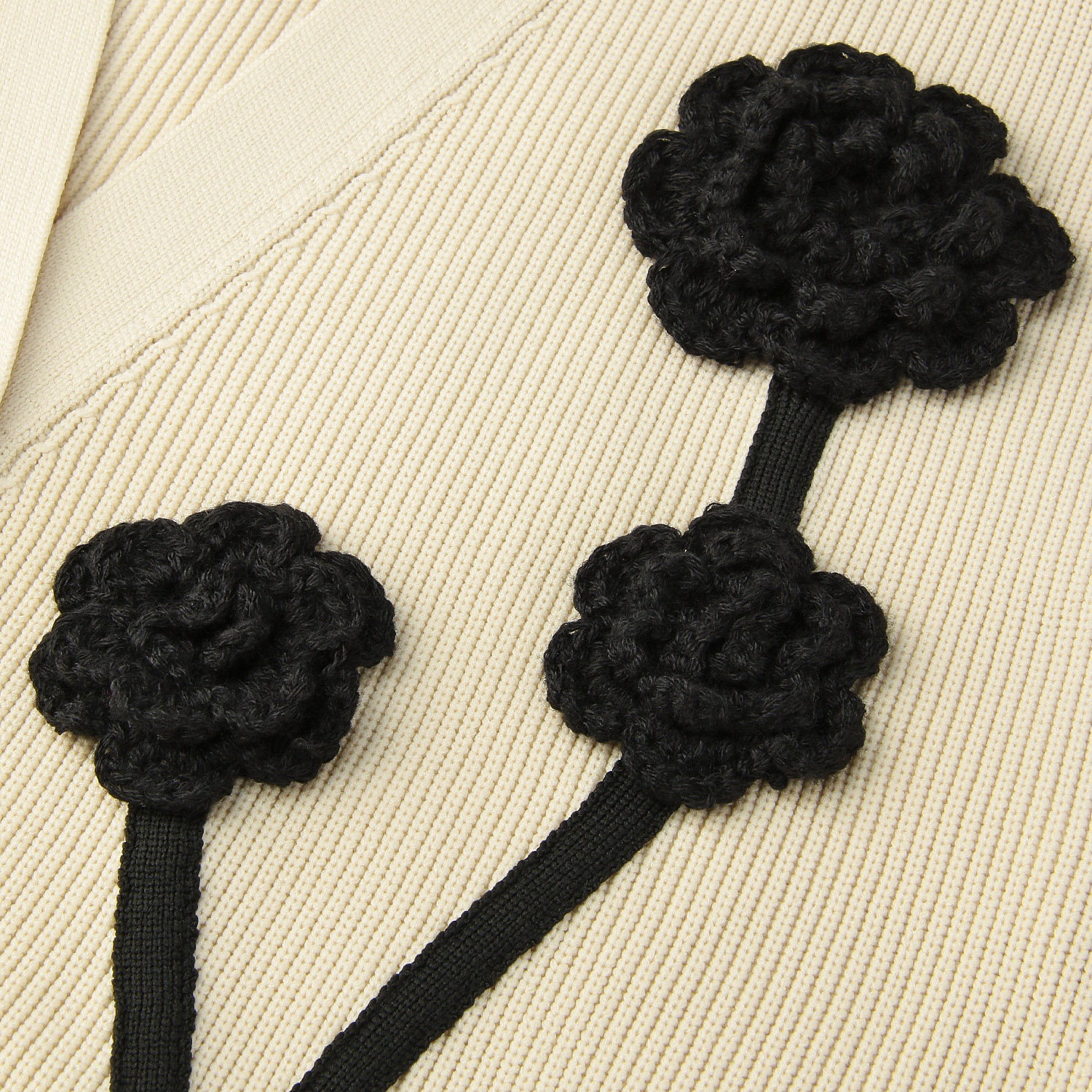 コード刺繍カーディガン - 画像9