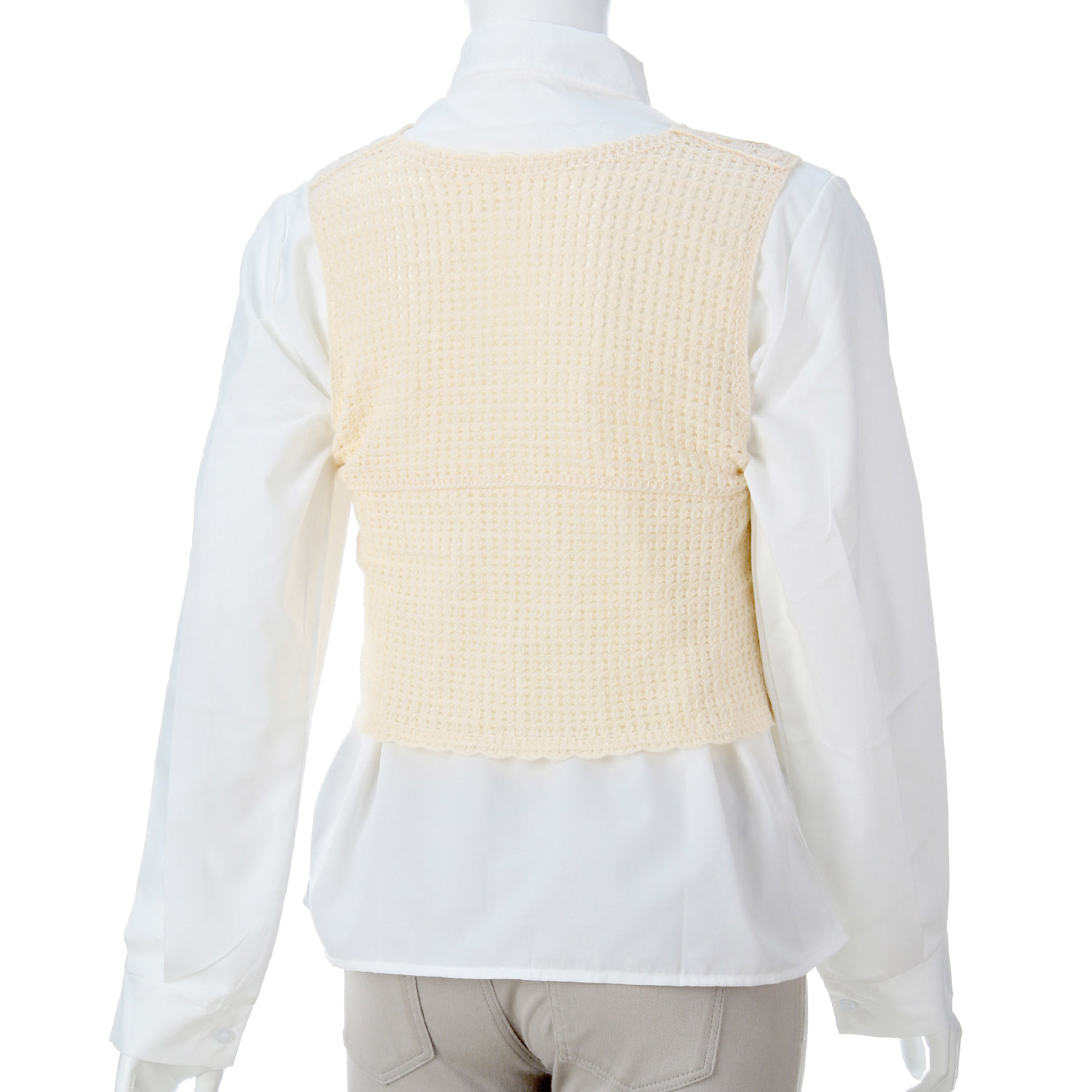 レースアンサンブルブラウス - 画像6