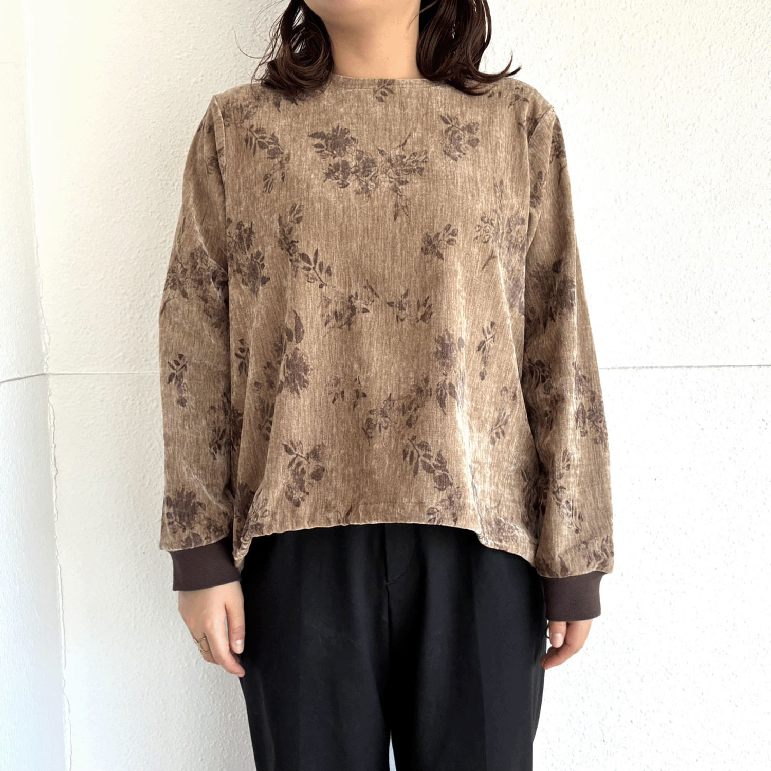 プリントカットブラウジングプルオーバー - 画像9