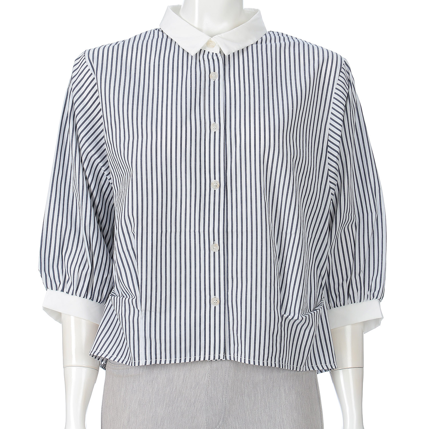 ストライプブラウス - 画像1