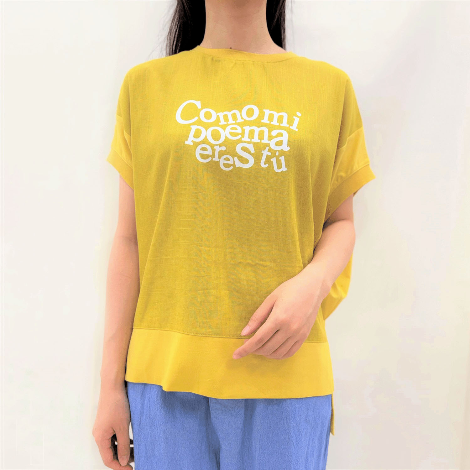 プリントフレンチTシャツ - 画像1