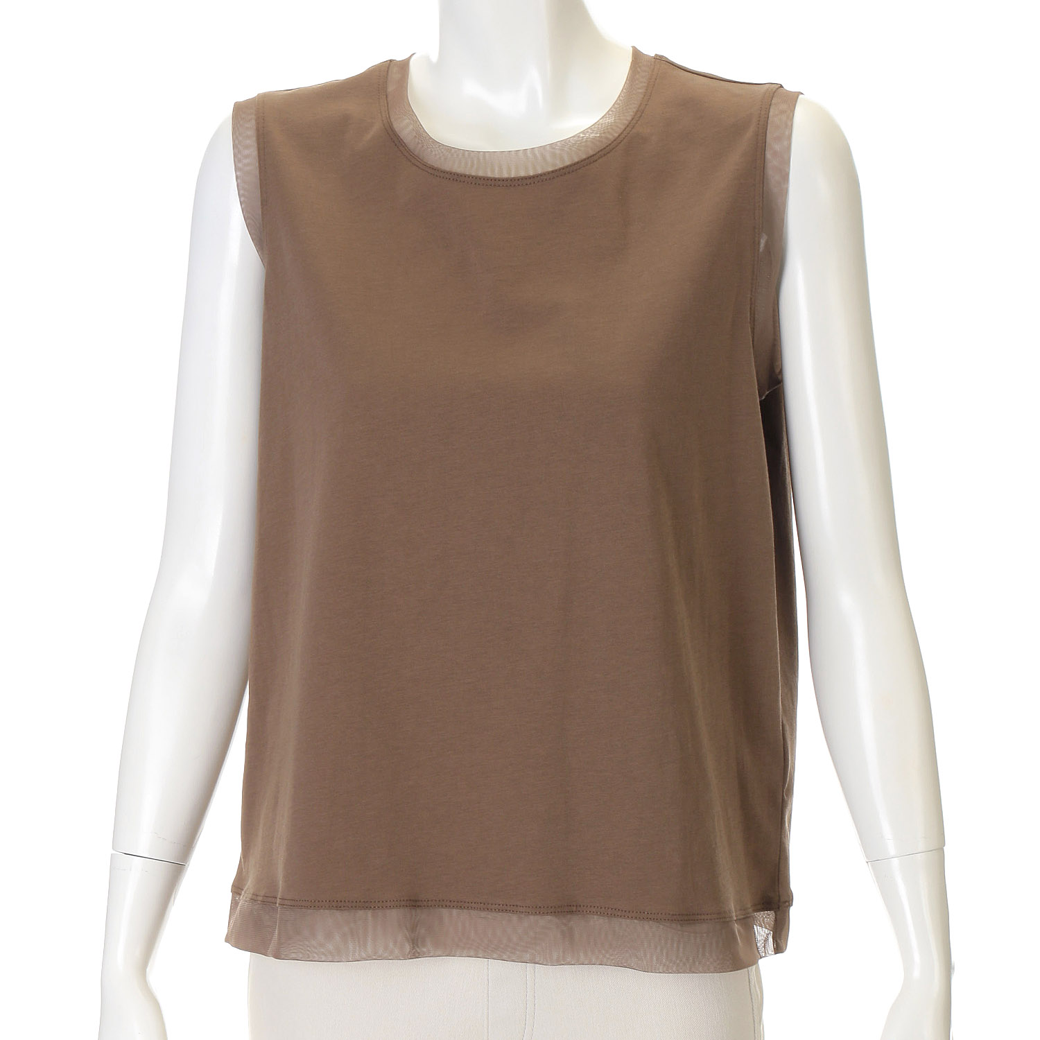 チュール付きタンクトップ - 画像4