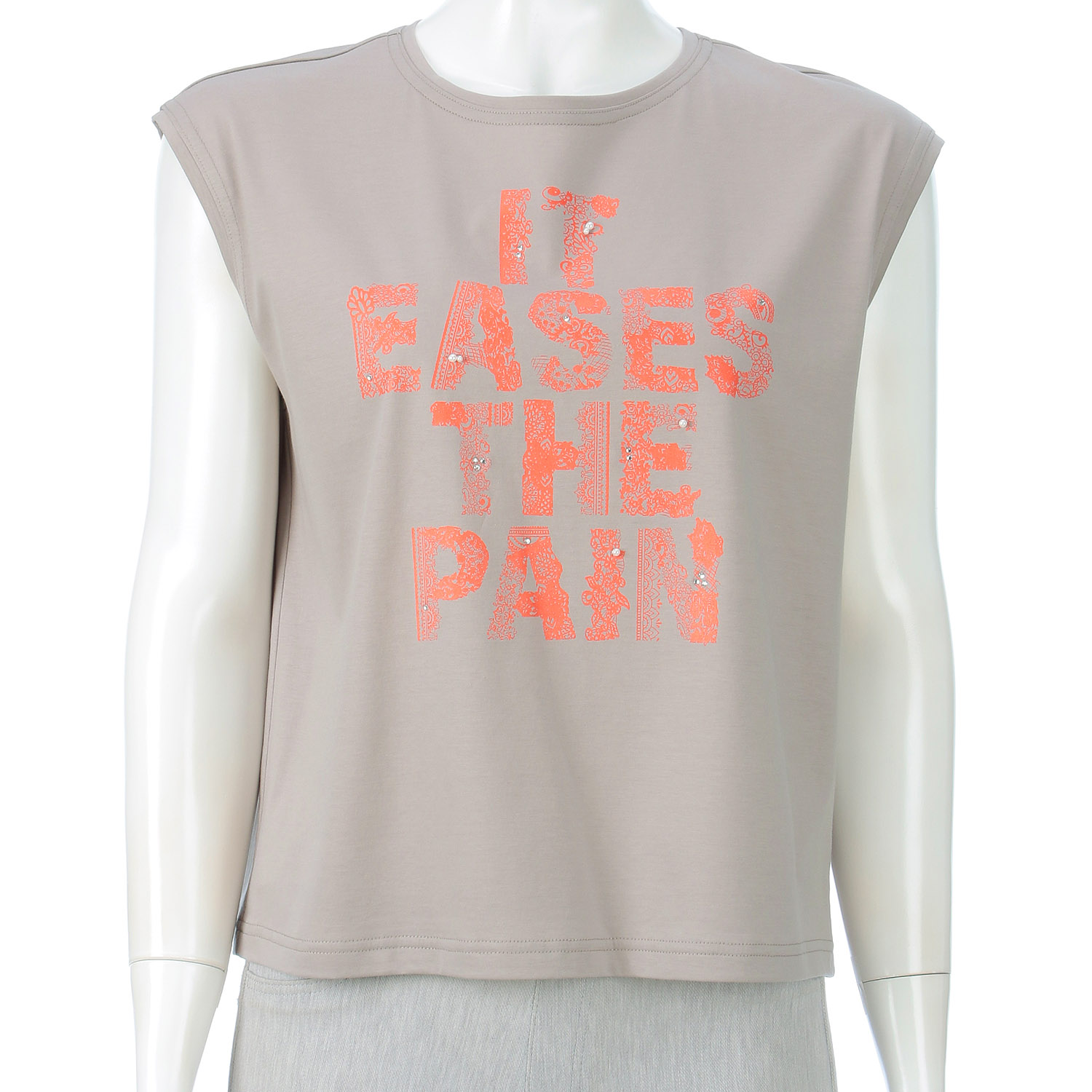 レースロゴフレンチ袖プルオーバー - 画像1