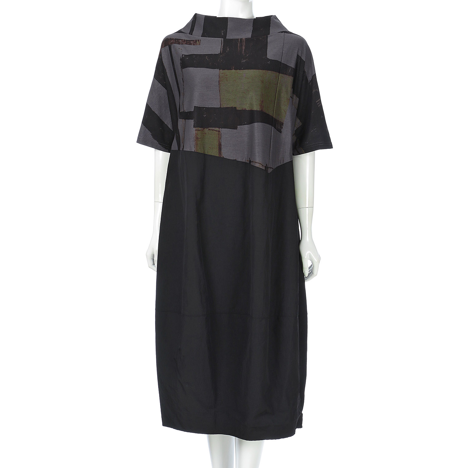 タック切替ワンピース - 画像2