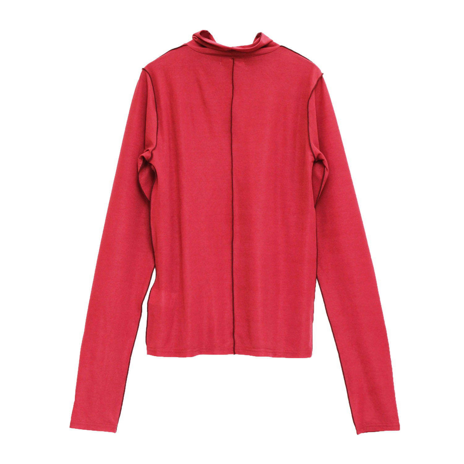 【新ブランド】notorico シースルー配色メローハイネック - 画像9