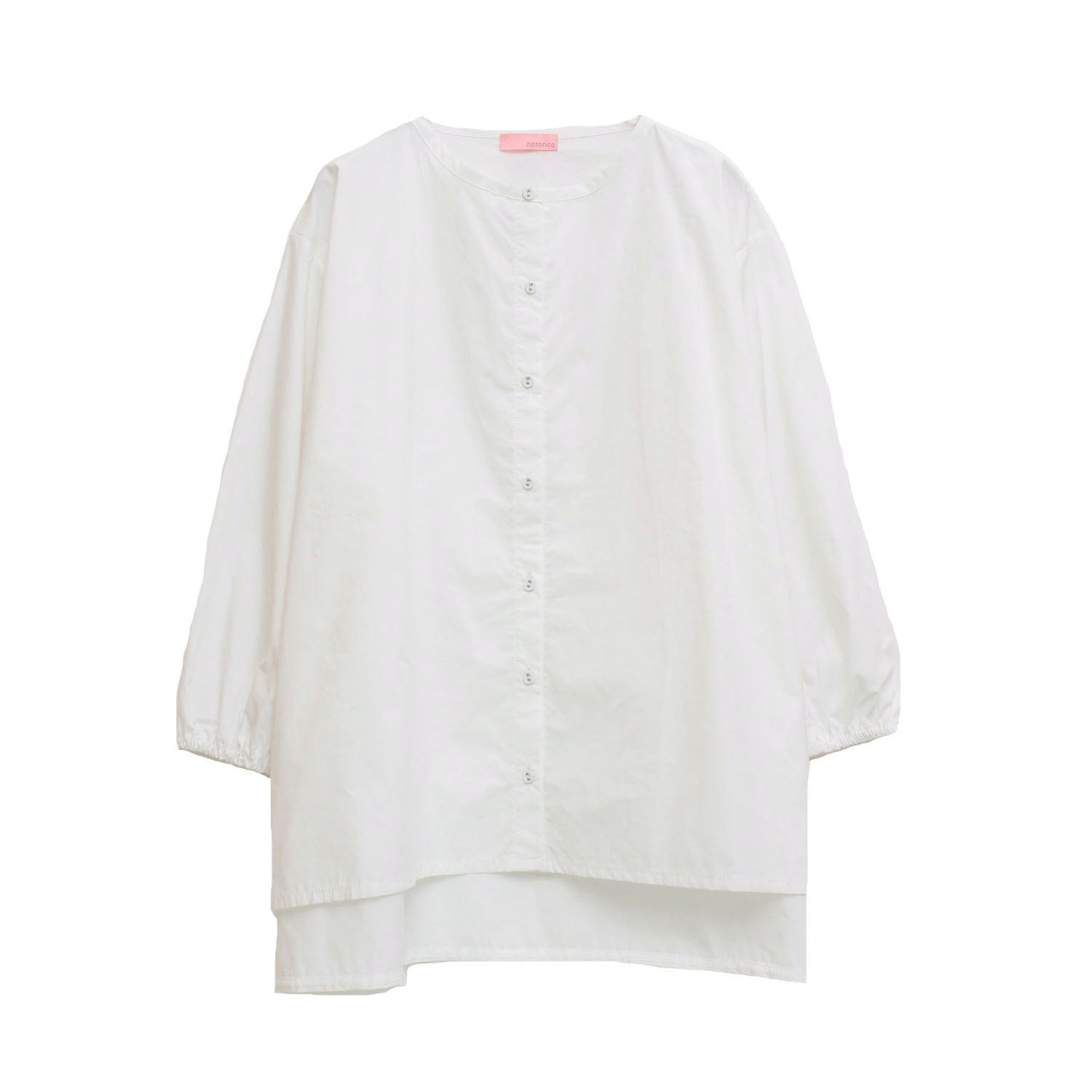 【新ブランド】notorico  付け襟ブザムシャツ - 画像4