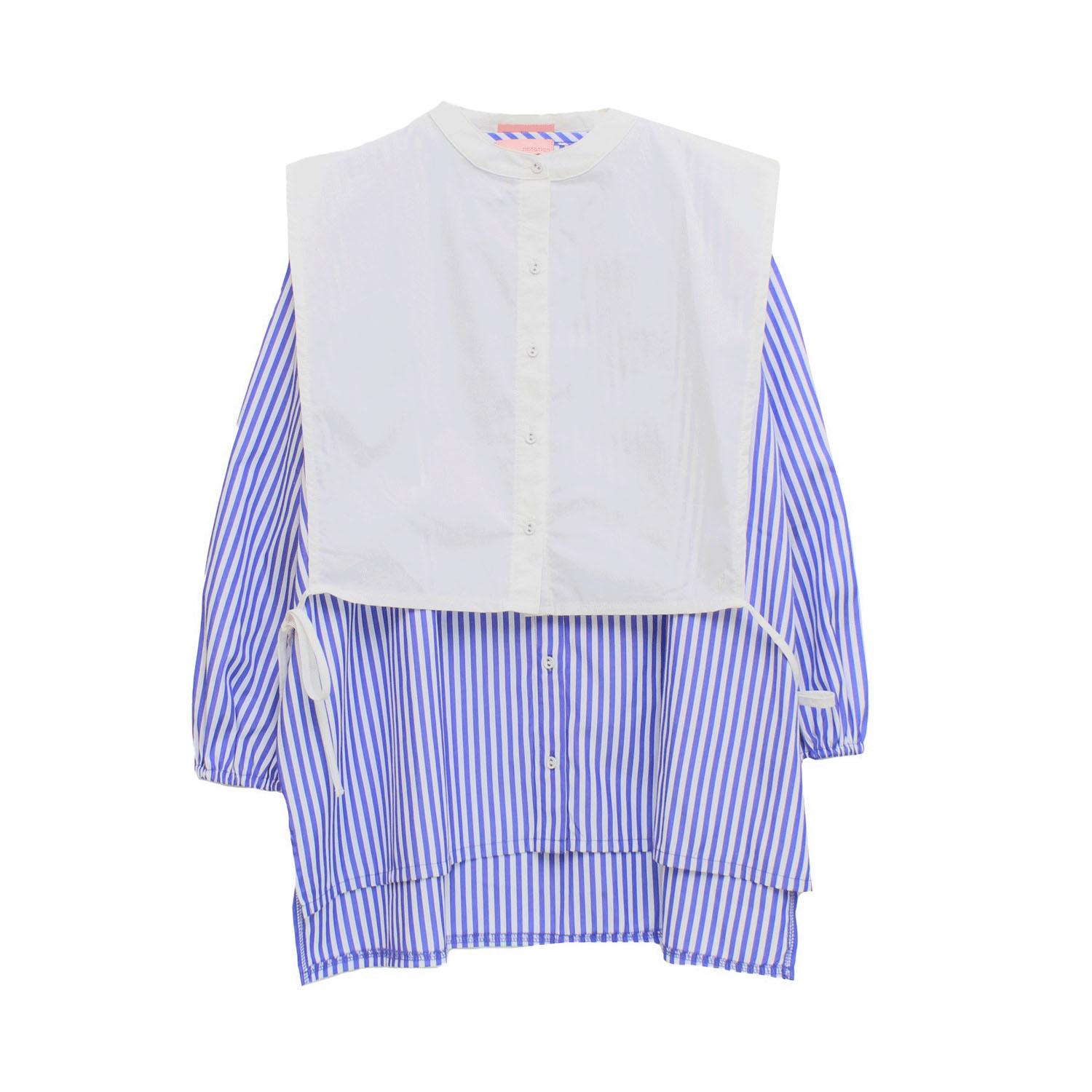 【新ブランド】notorico  付け襟ブザムシャツ - 画像1