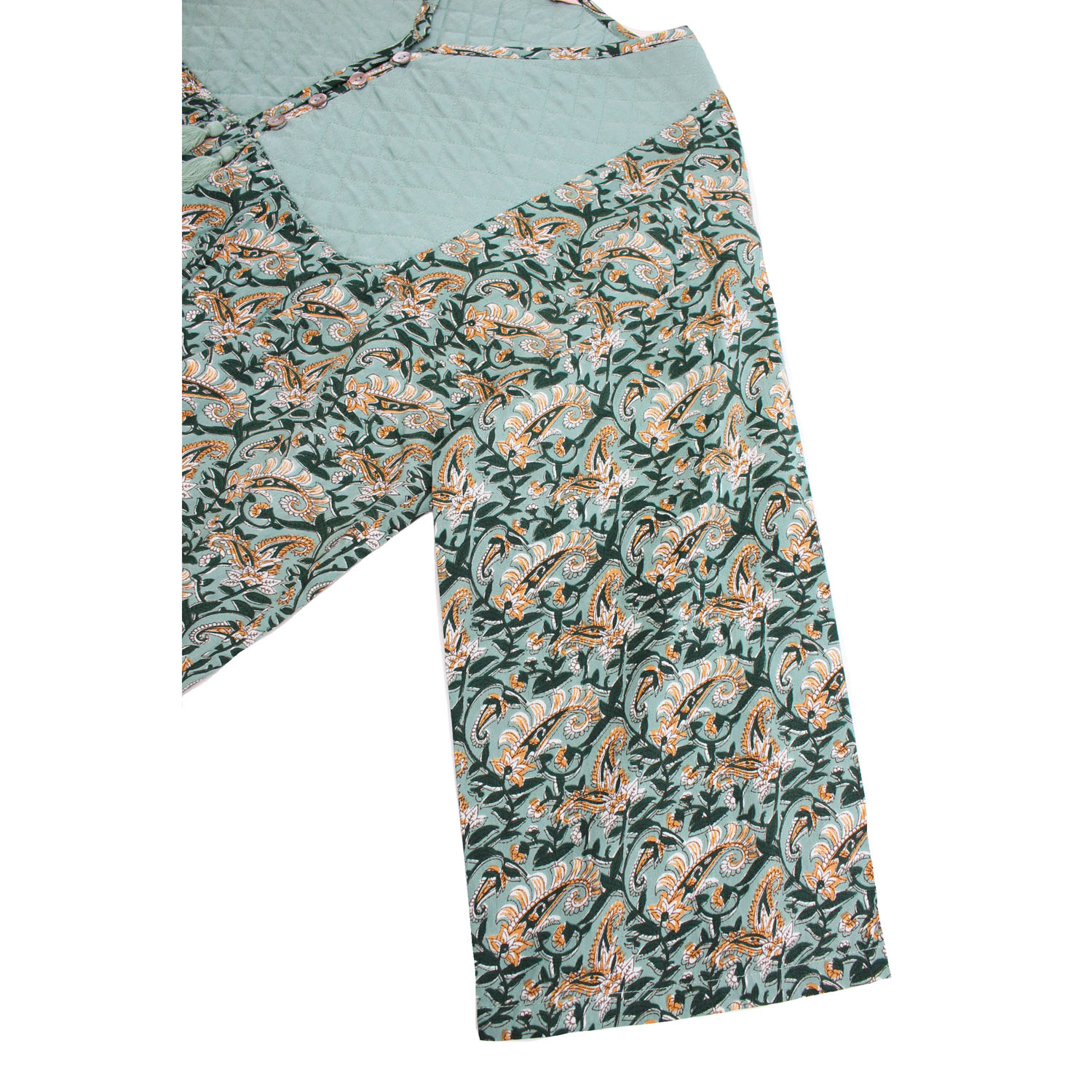 【新ブランド】notorico キルトヨークプルオーバー - 画像12